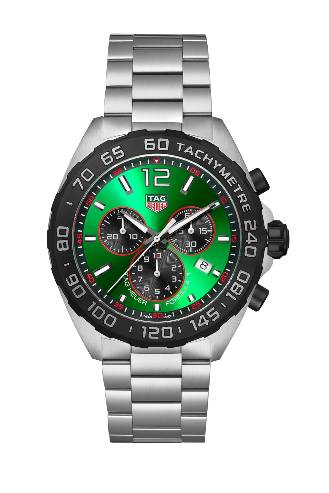 TAG Heuer Formula 1 Chronograph Green rannekello