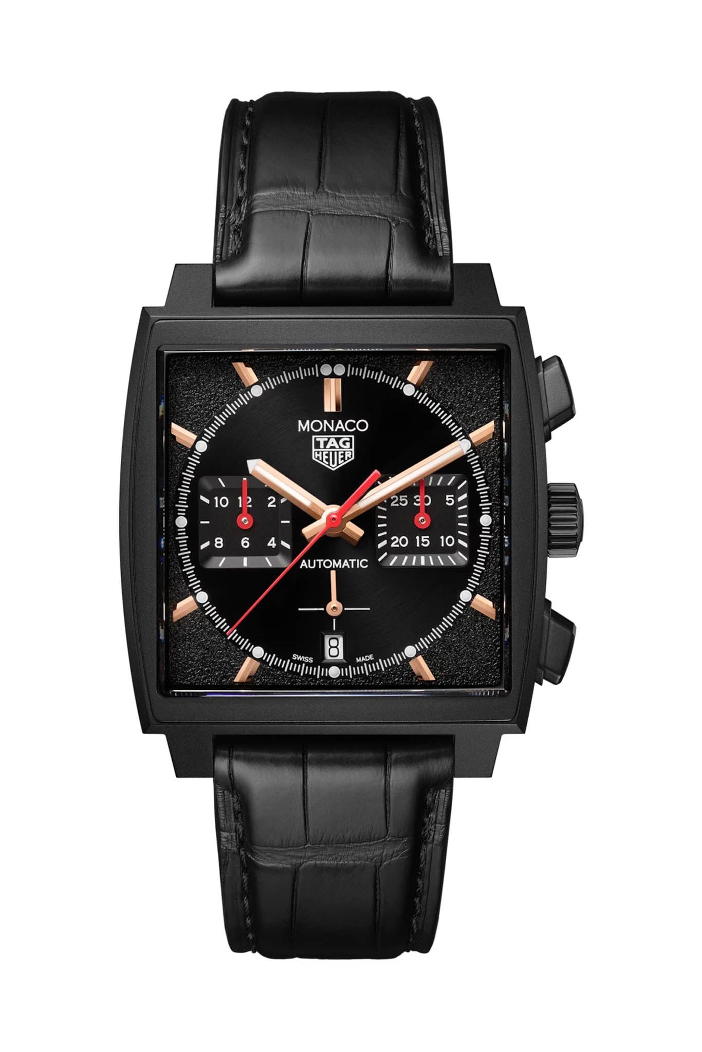 TAG Heuer Monaco Dark Lord rannekello