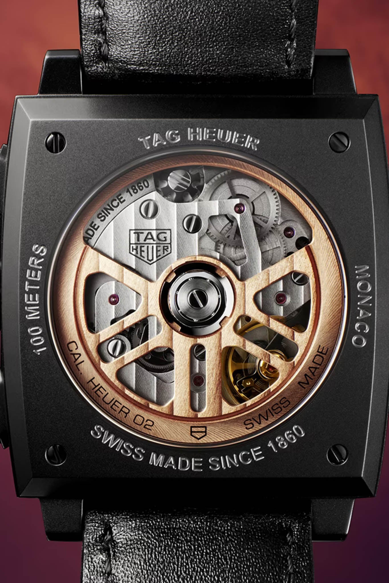 TAG Heuer Monaco Dark Lord rannekello