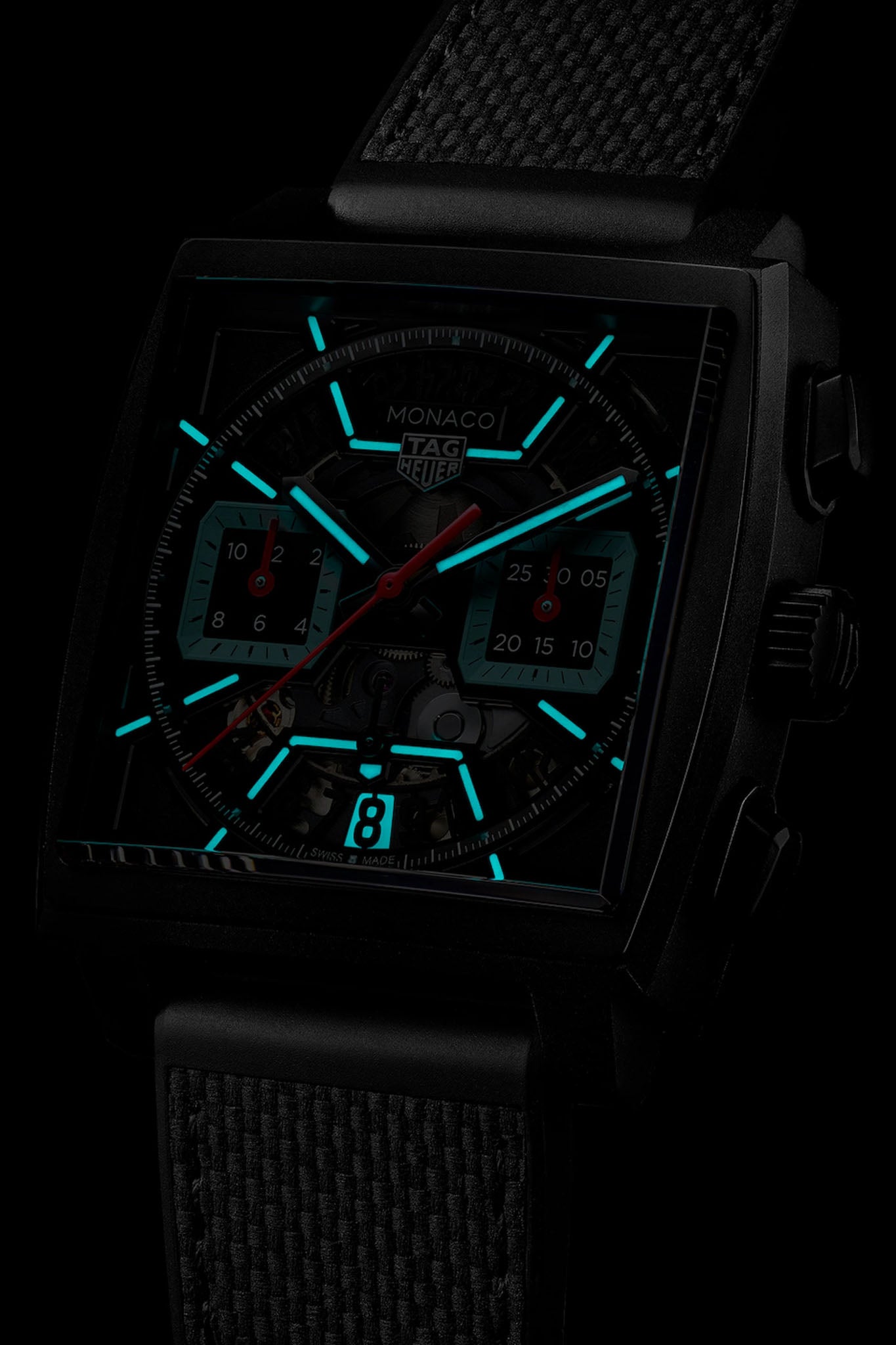 TAG Heuer Monaco Heuer 02 Skeleton rannekello