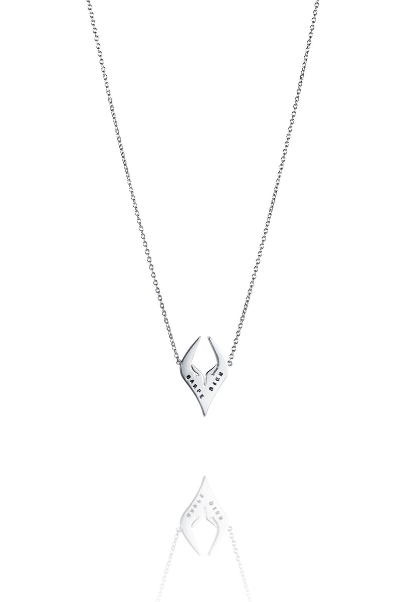 Efva Attling Carpe Diem Necklace hopeinen kaulakoru 10-100-02184 tuotekuva