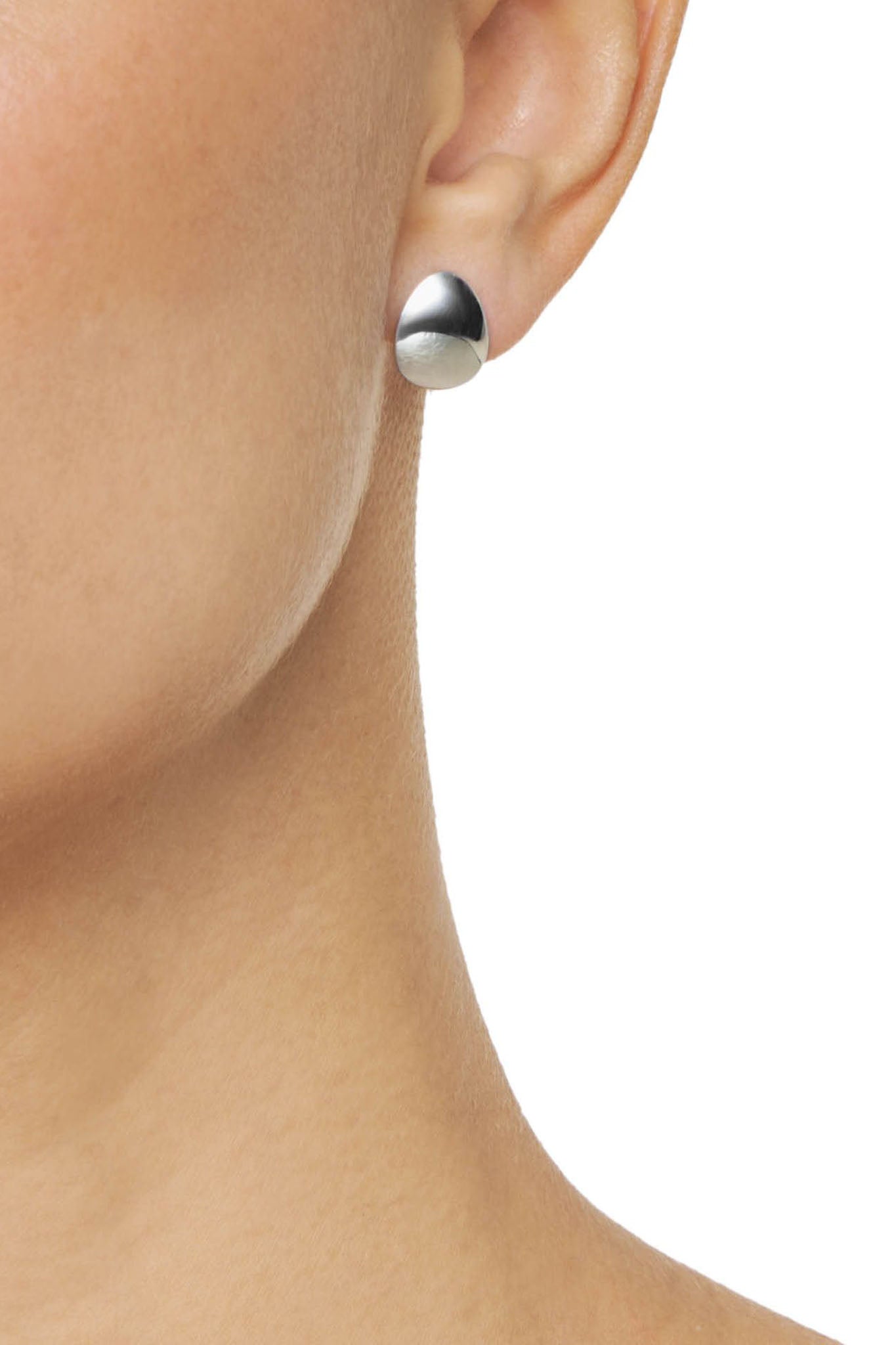 Efva Attling Mini Rose Petal Ear hopeiset korvakorut