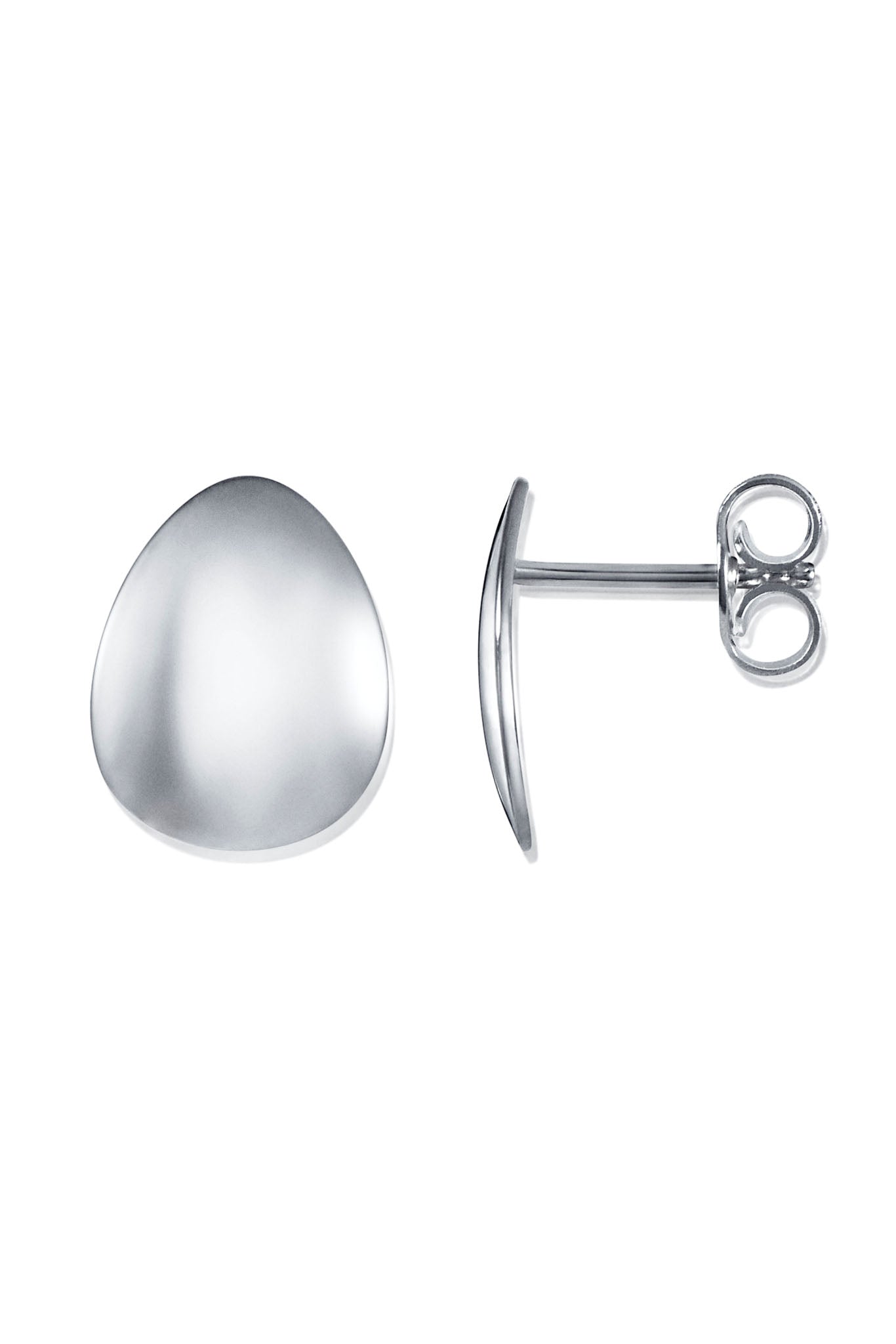 Efva Attling Mini Rose Petal Ear hopeiset korvakorut