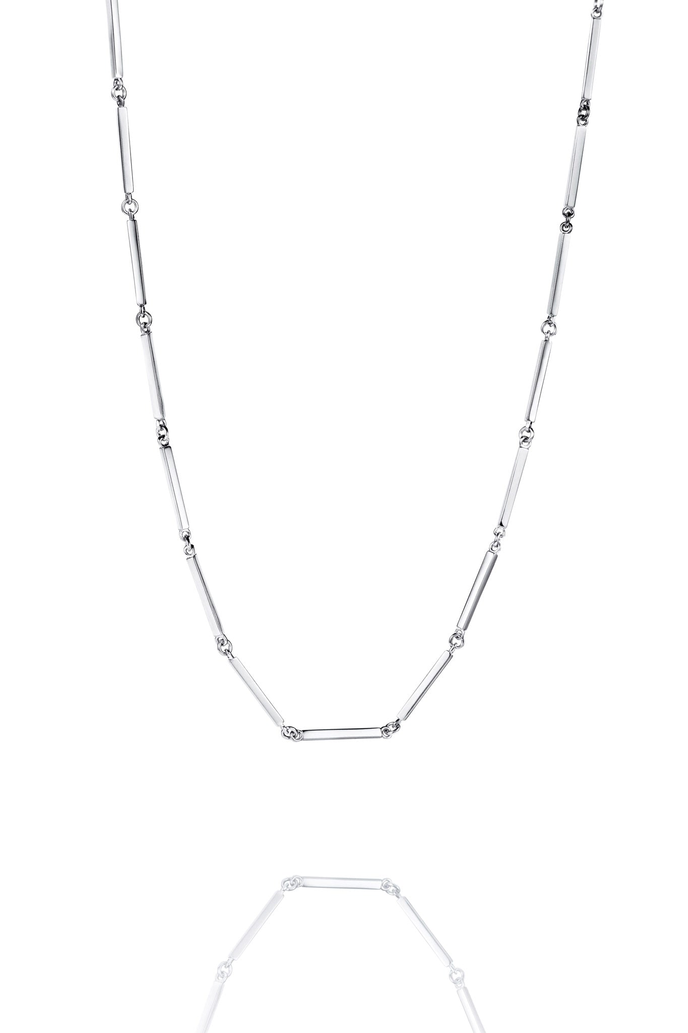 Efva Attling Classy hopeinen kaulakoru