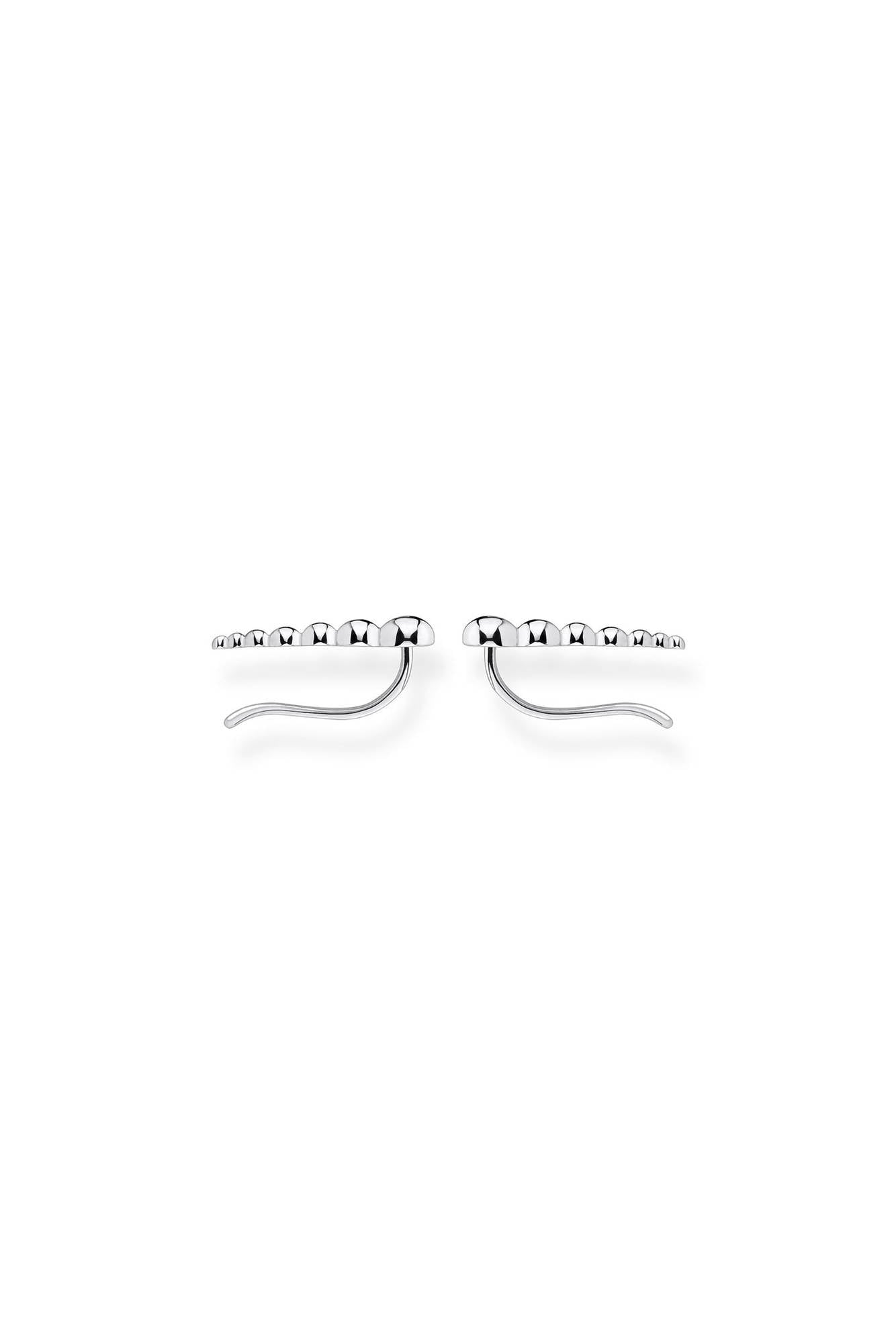 Thomas Sabo Climber dots hopeiset korvakorut