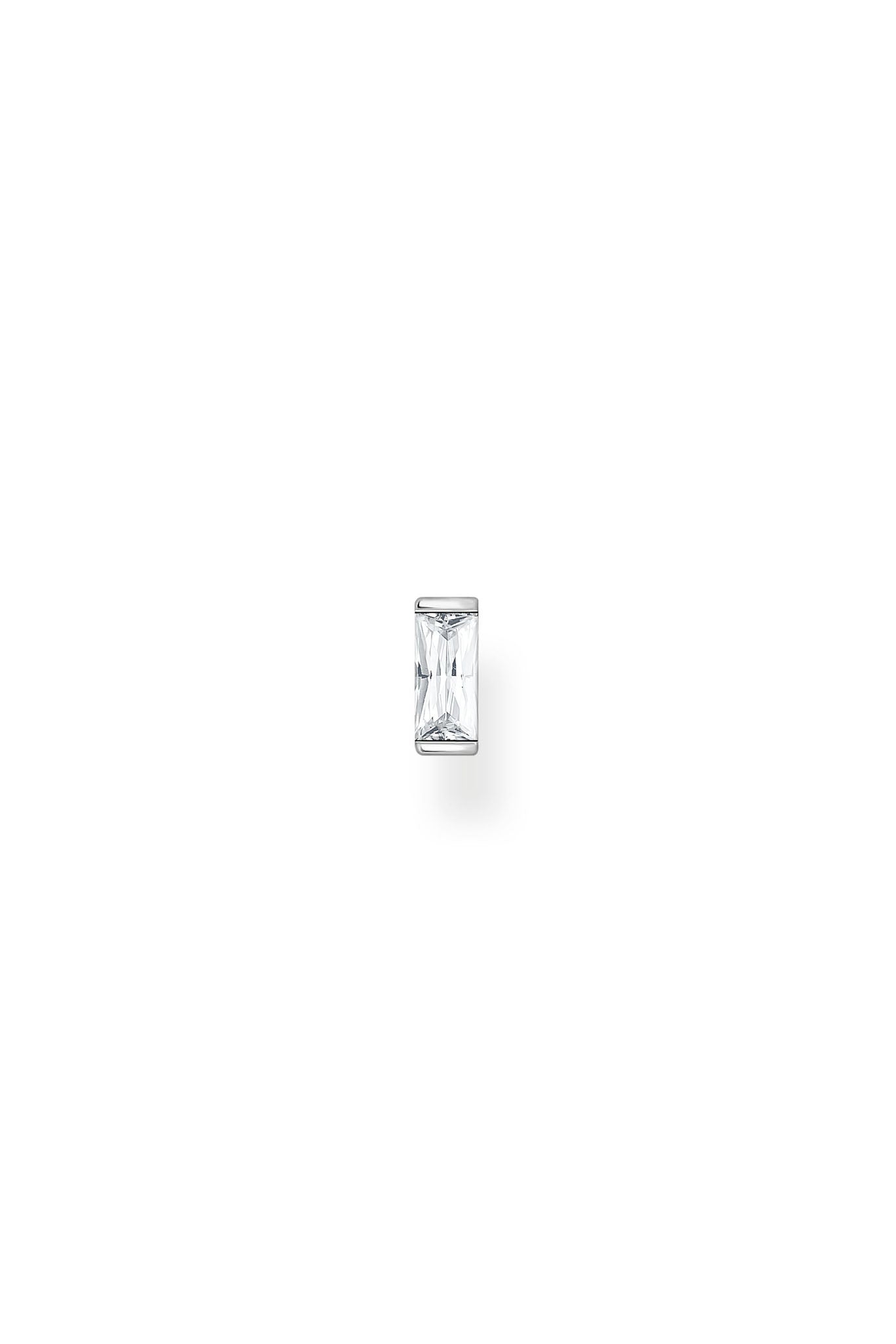 Thomas Sabo Zirkonia Baguette hopeinen korvakoru (1kpl) Default Title