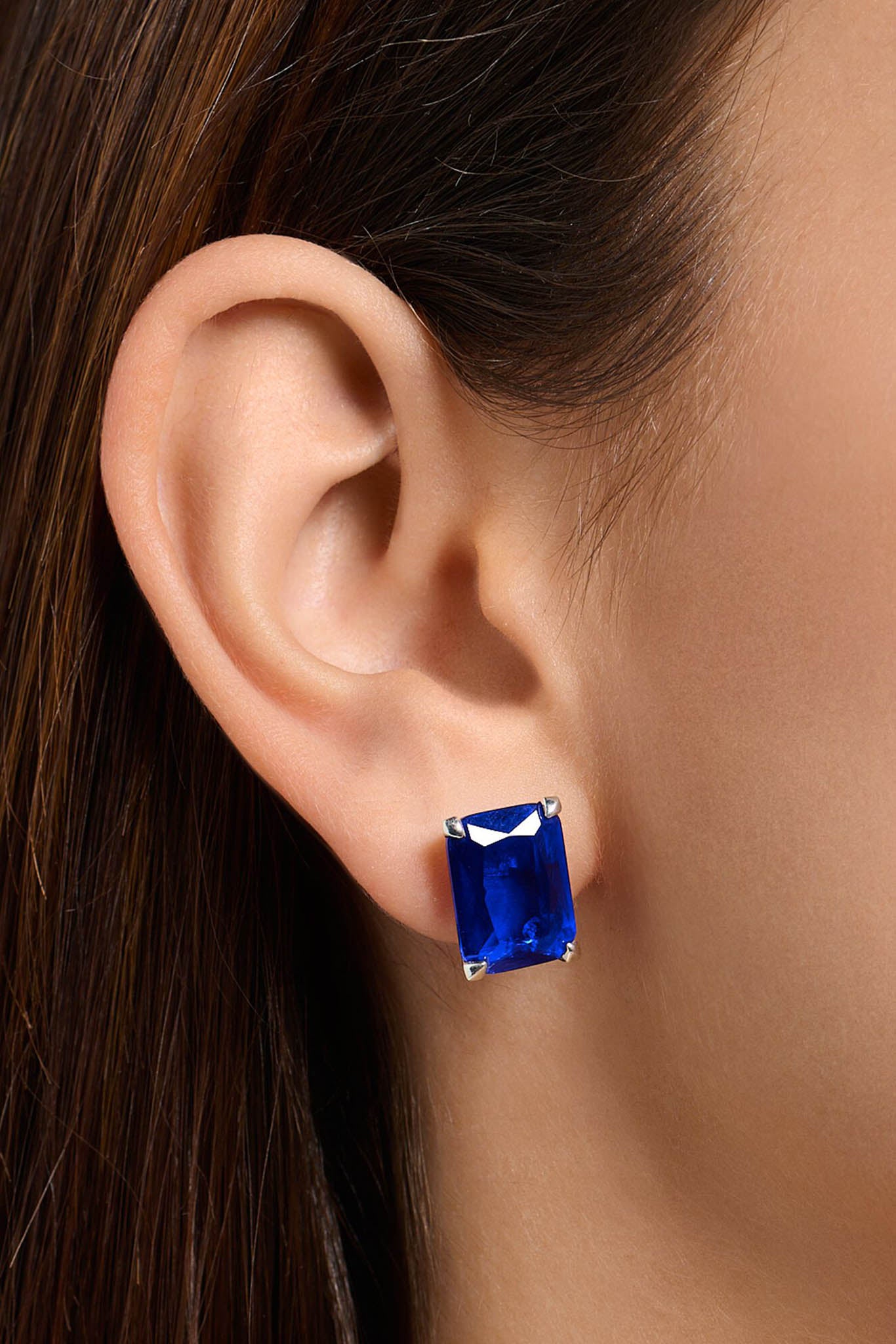 Thomas Sabo Blue Stone Silver korvakorut Default Title