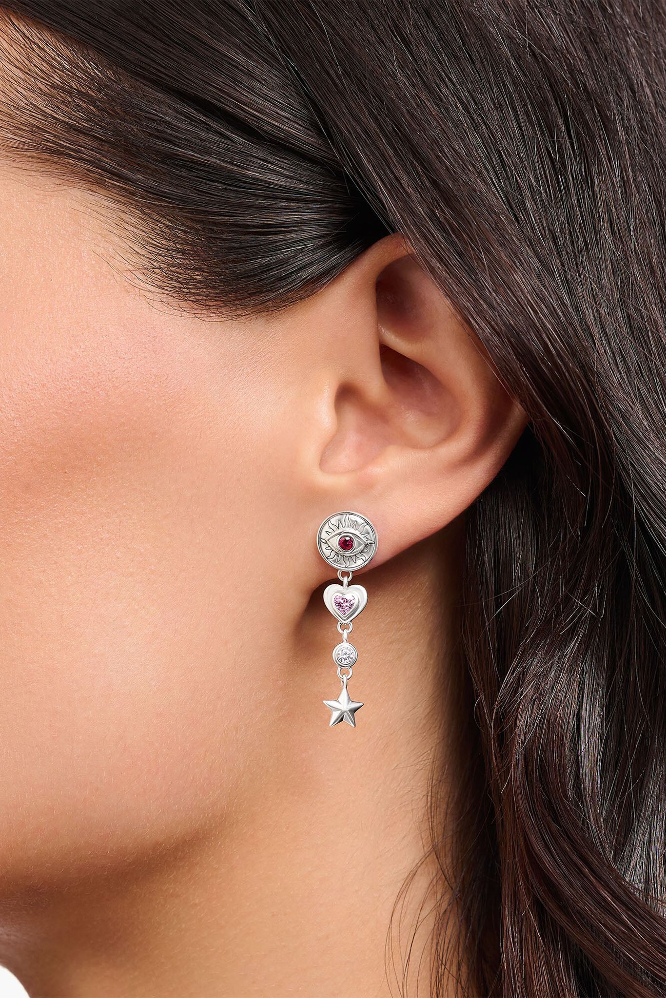 Thomas Sabo Symbols hopeiset korvakorut