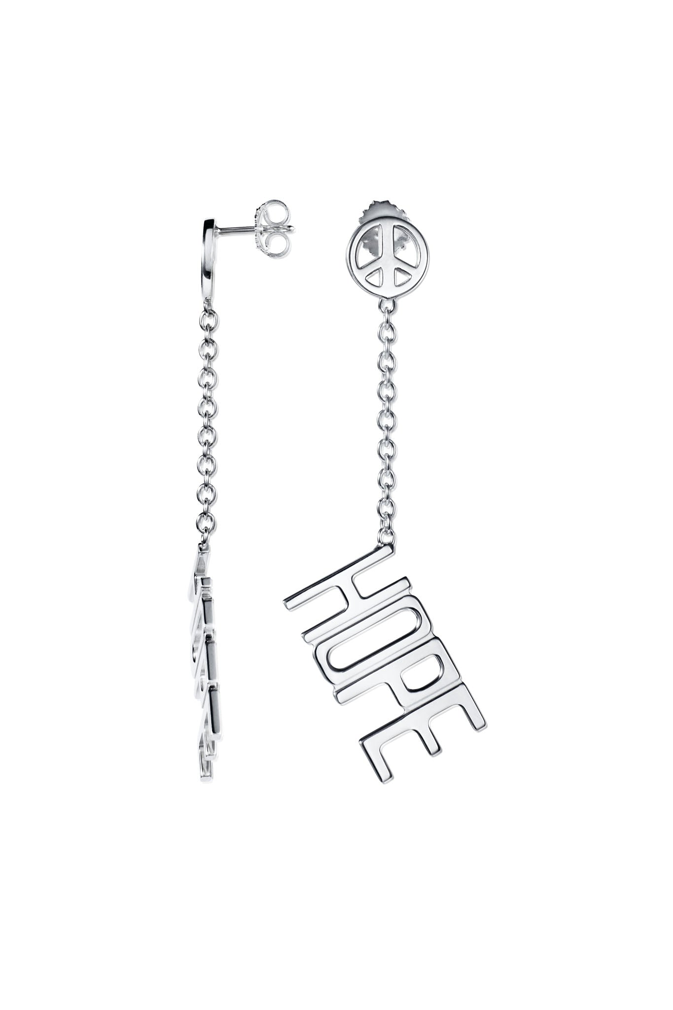 Efva Attling Hope For Peace Earrings hopeiset korvakorut