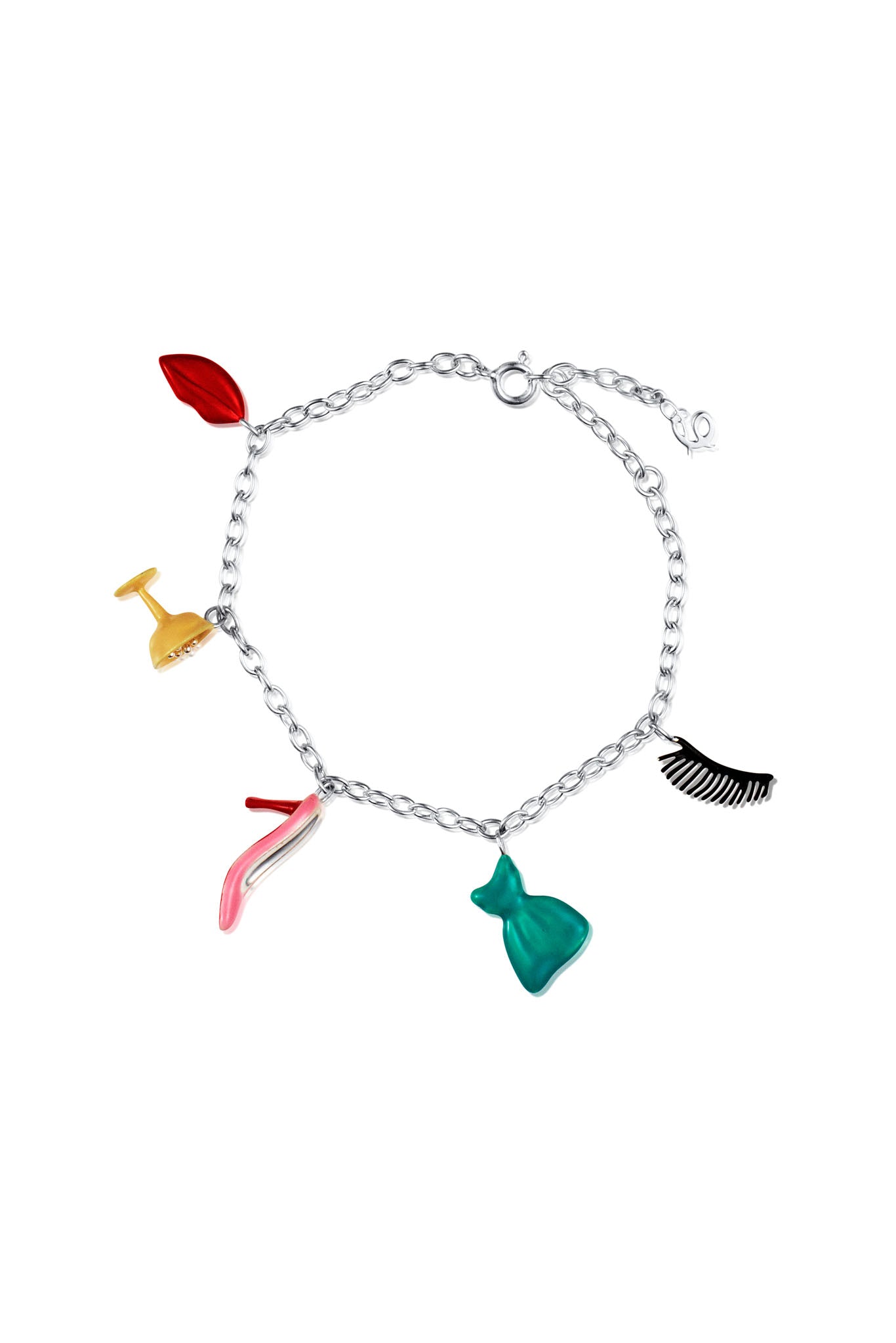 Efva Attling It's My Party Bracelet hopeinen rannekoru