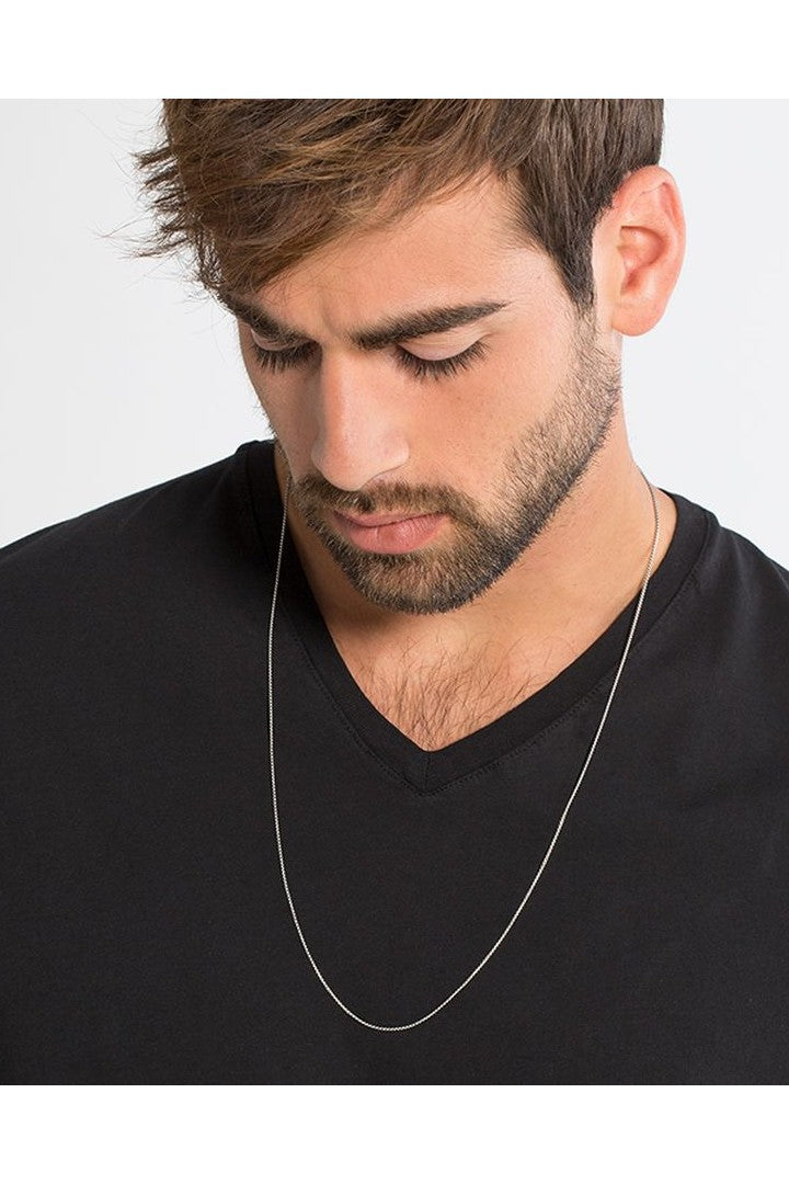 Thomas Sabo Tummennettu hopeinen venetsiaketju 70cm