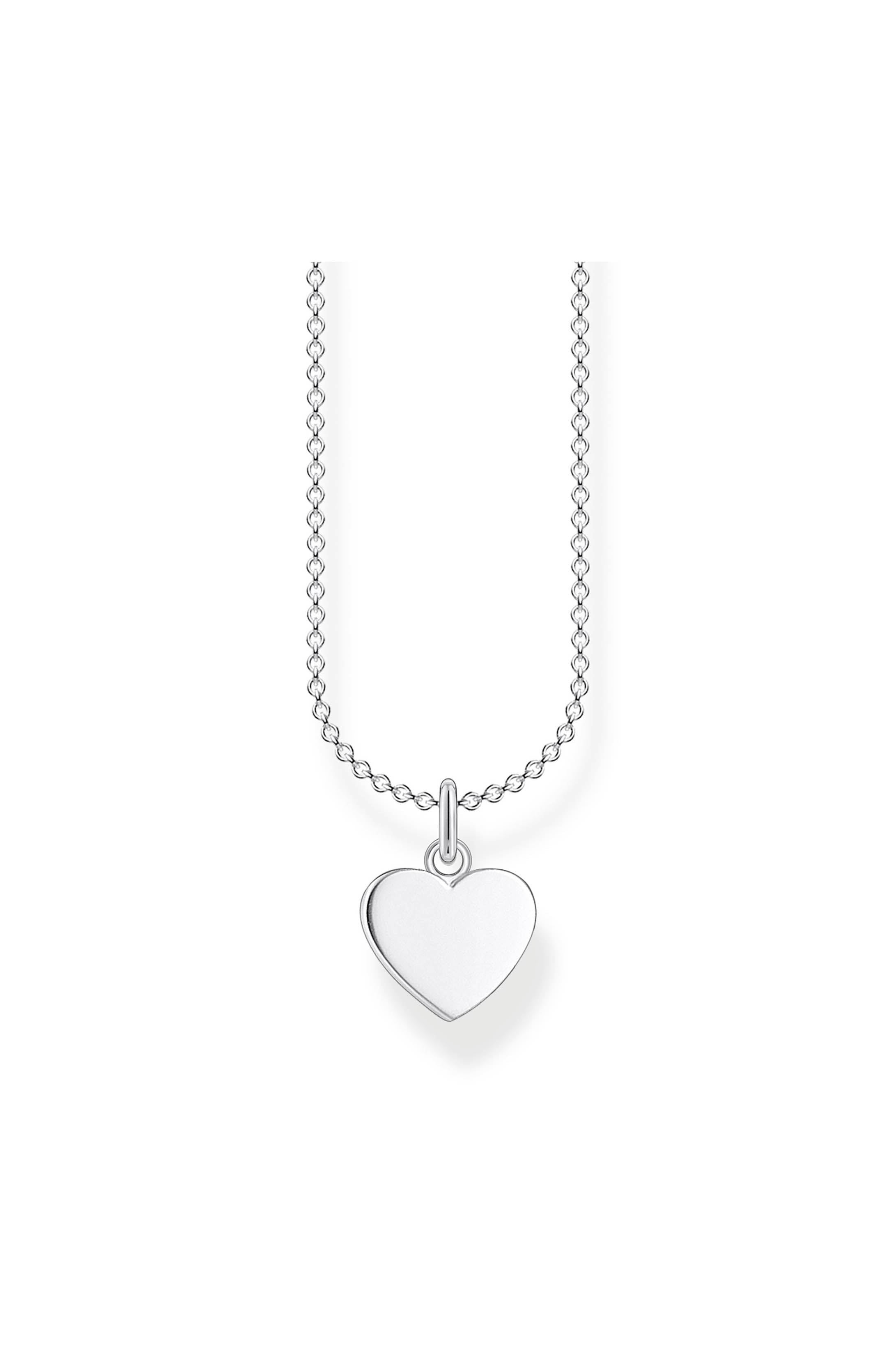 Thomas Sabo Sydän hopeinen kaulakoru 45cm