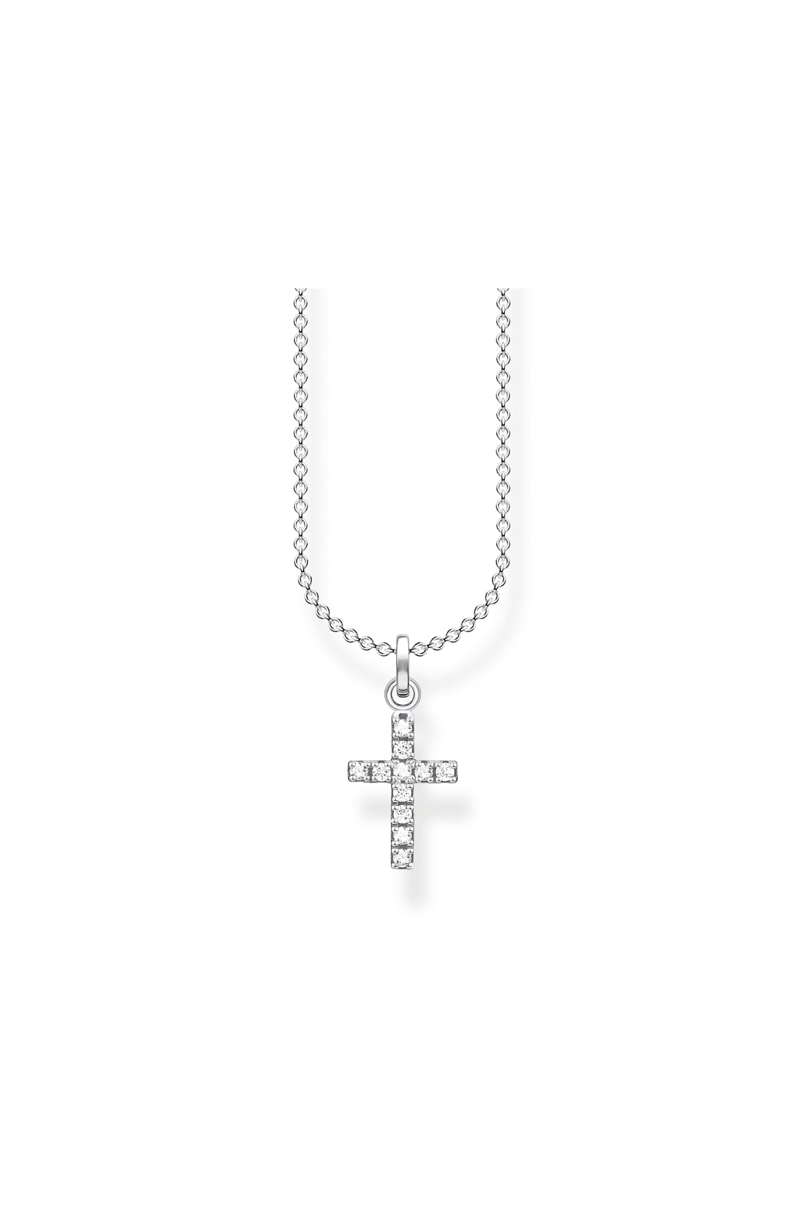 Thomas Sabo Cross Pave ristiriipus kaulakoru Säädettävä:38/45cm