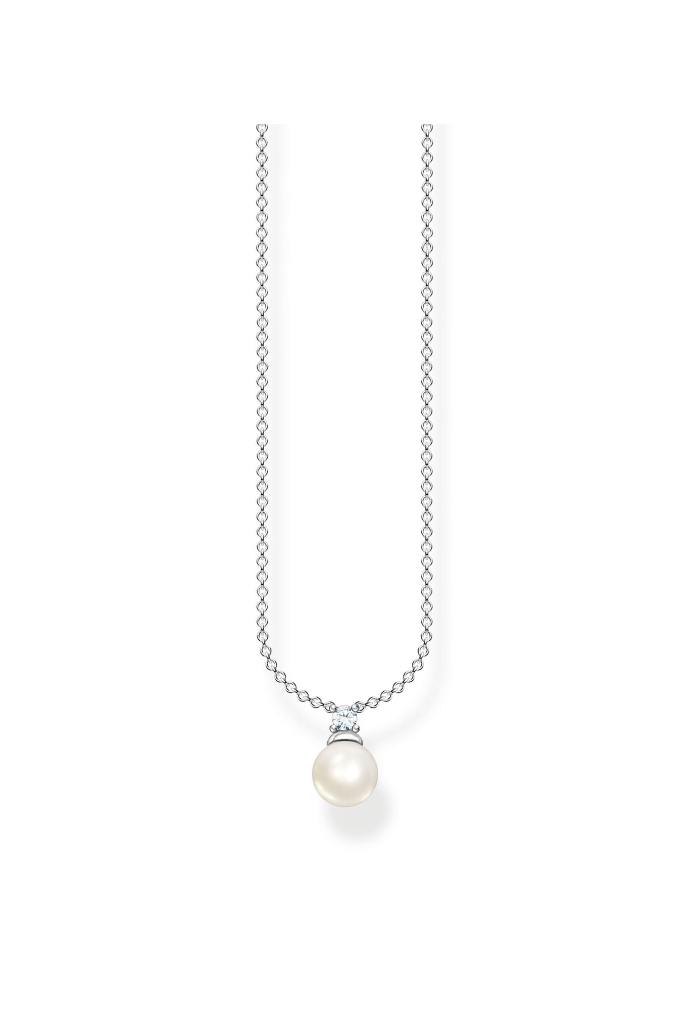 Thomas Sabo Helmi hopeinen kaulakoru Säädettävä:40/45cm