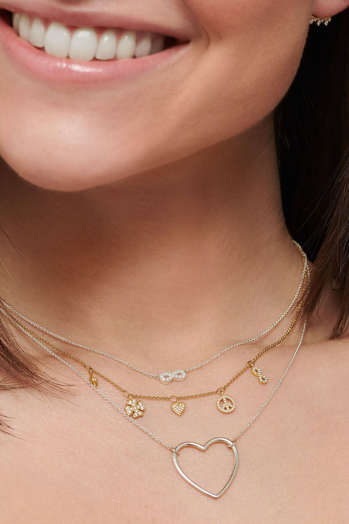 Thomas Sabo Ääretön hopeinen kaulakoru
