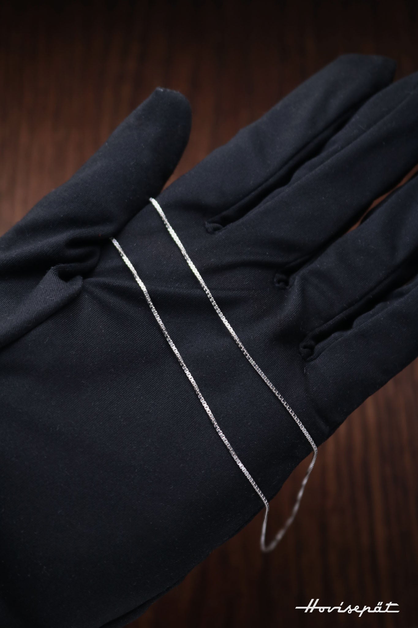 Hopeinen riipusketju venetsia 36cm