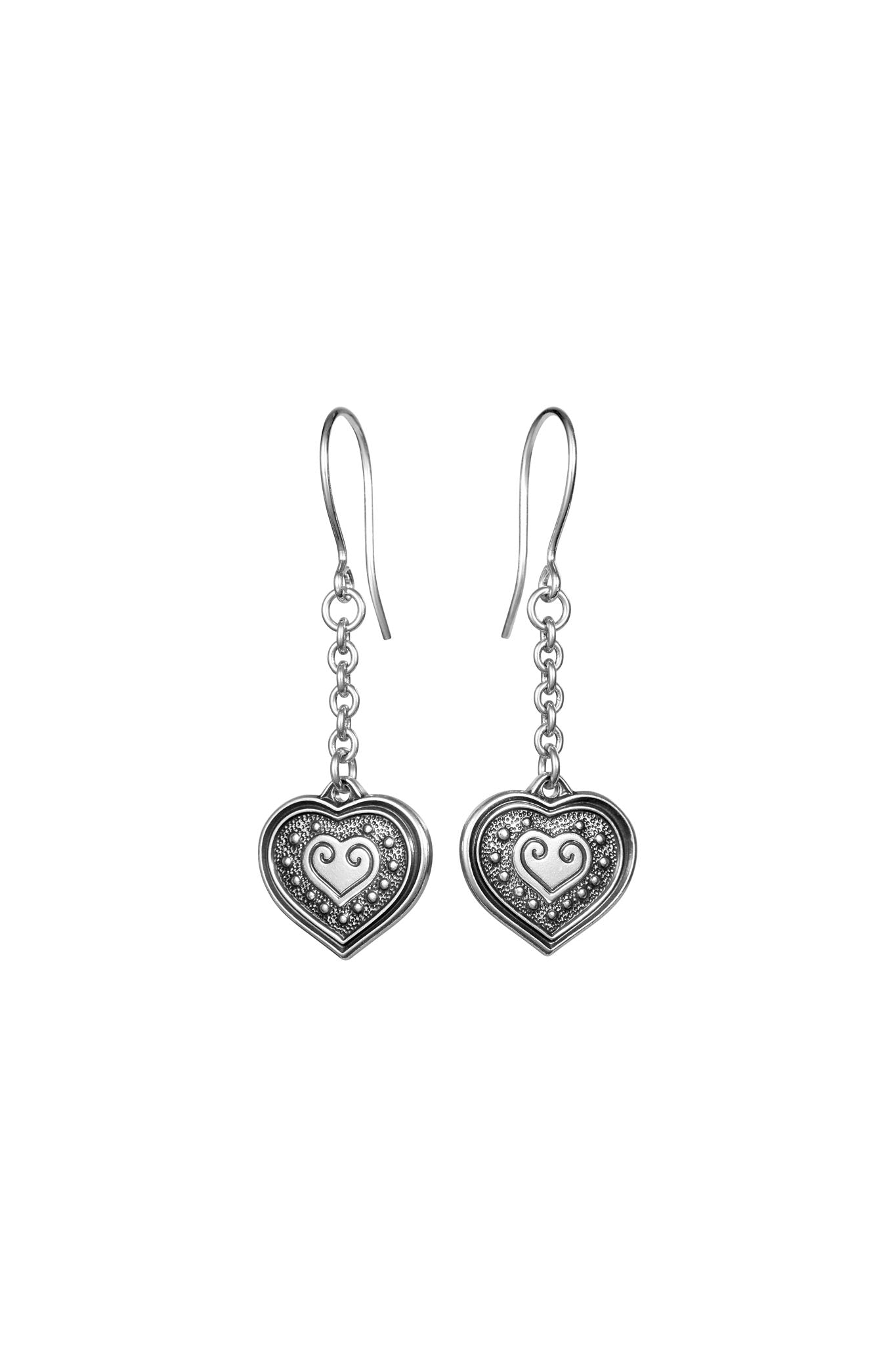 Kalevala Euran Sydän hopeiset korvakorut