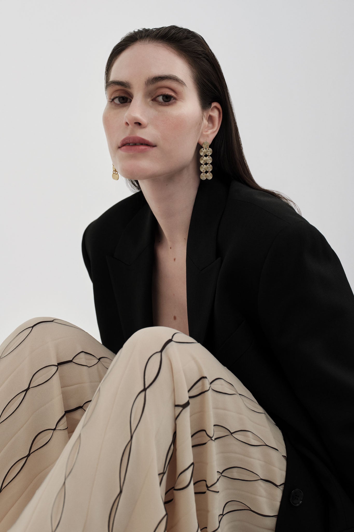 Kalevala Kosmos 9-osaiset pronssiset korvakorut