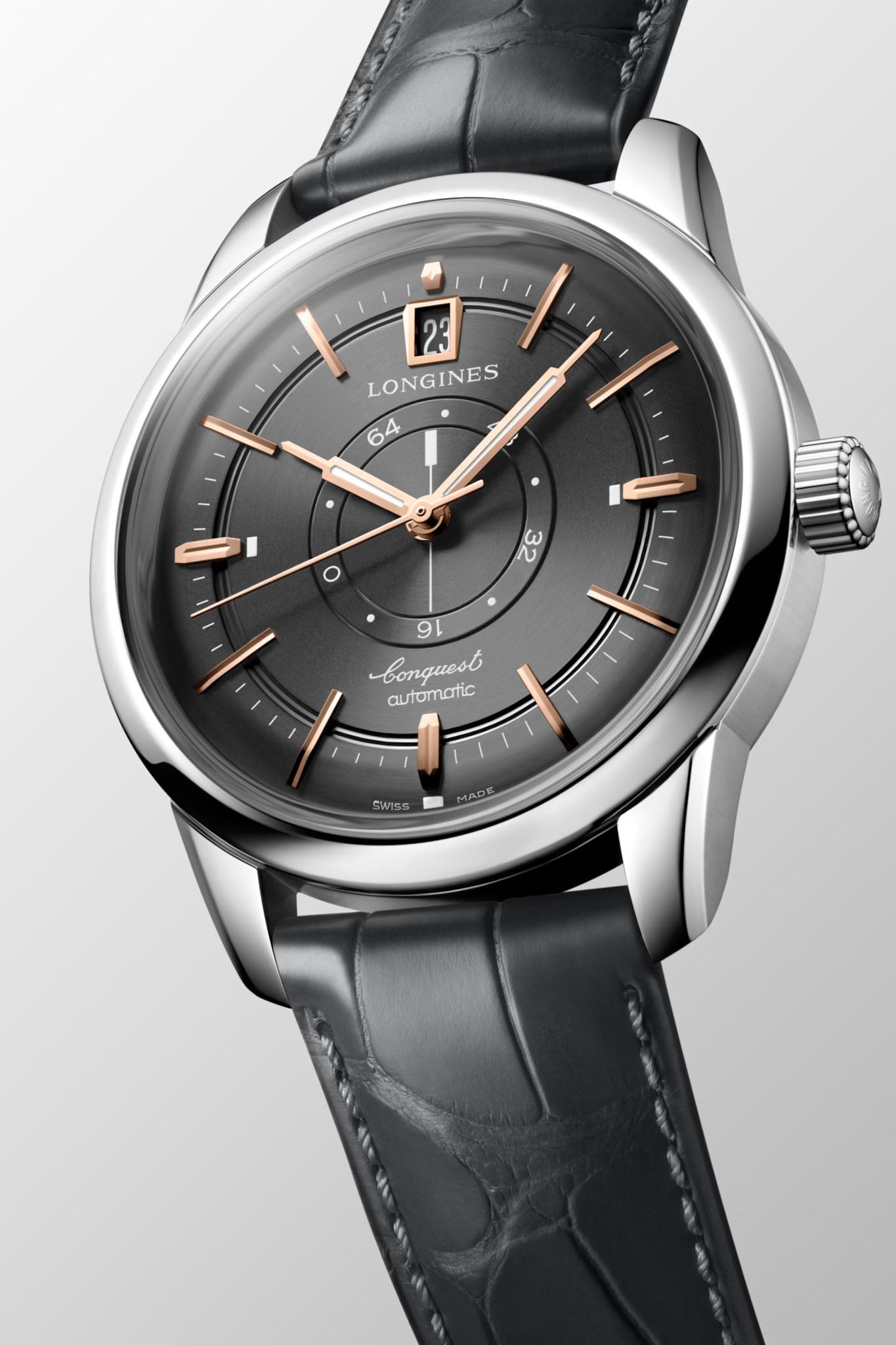 Longines Conquest Heritage Central Power Reserve rannekello