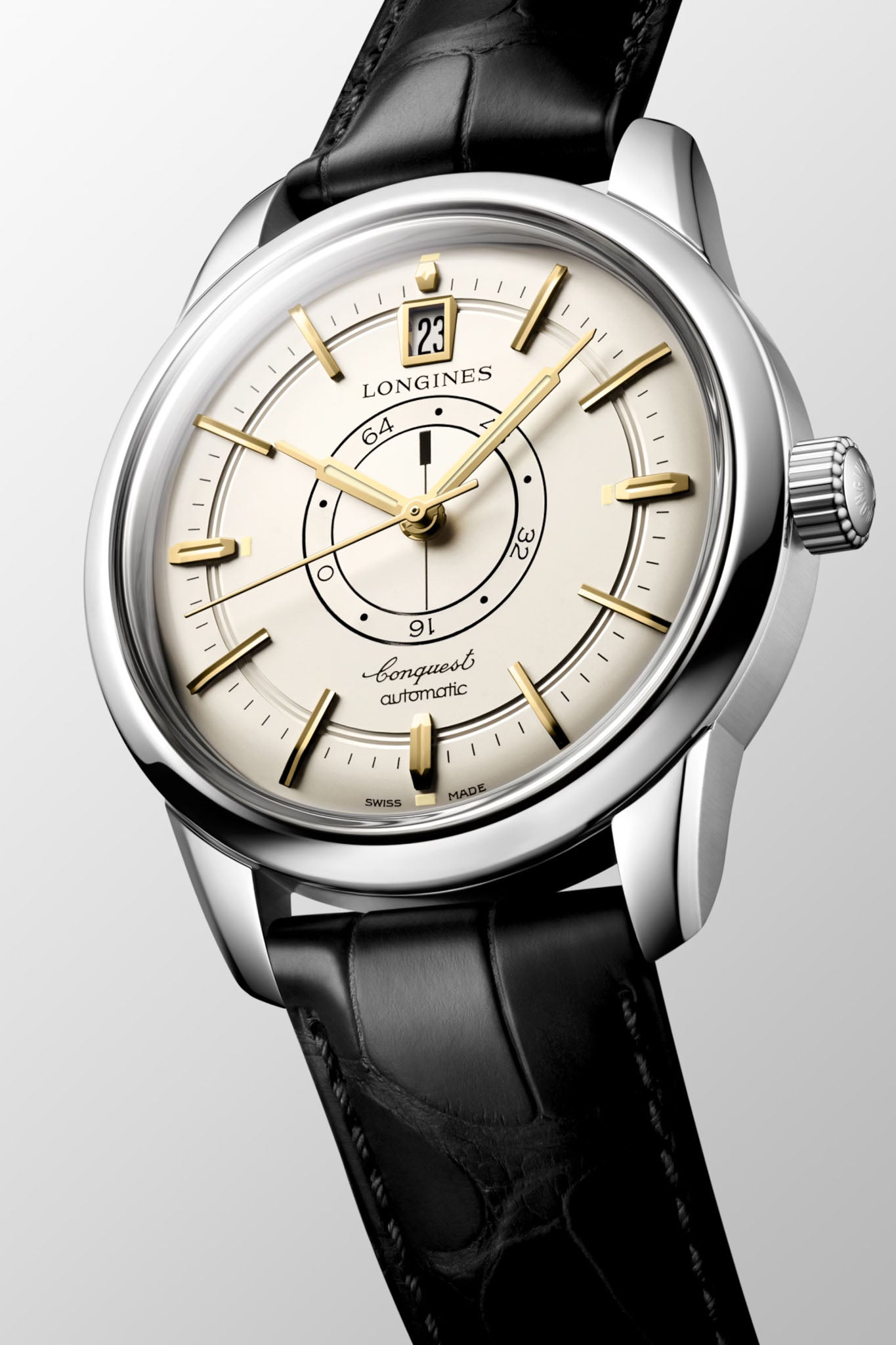 Longines Conquest Heritage Central Power Reserve rannekello