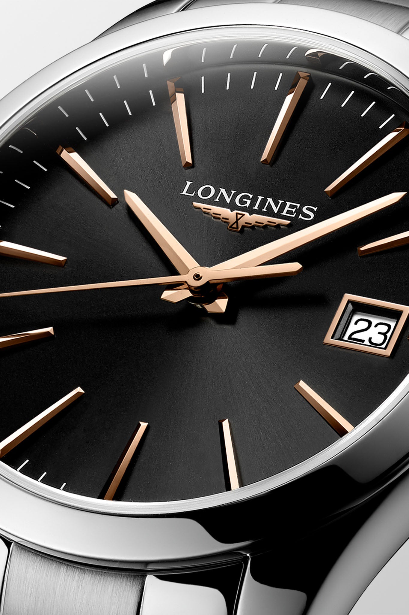 Longines Conquest Classic black naisten rannekello Default Title