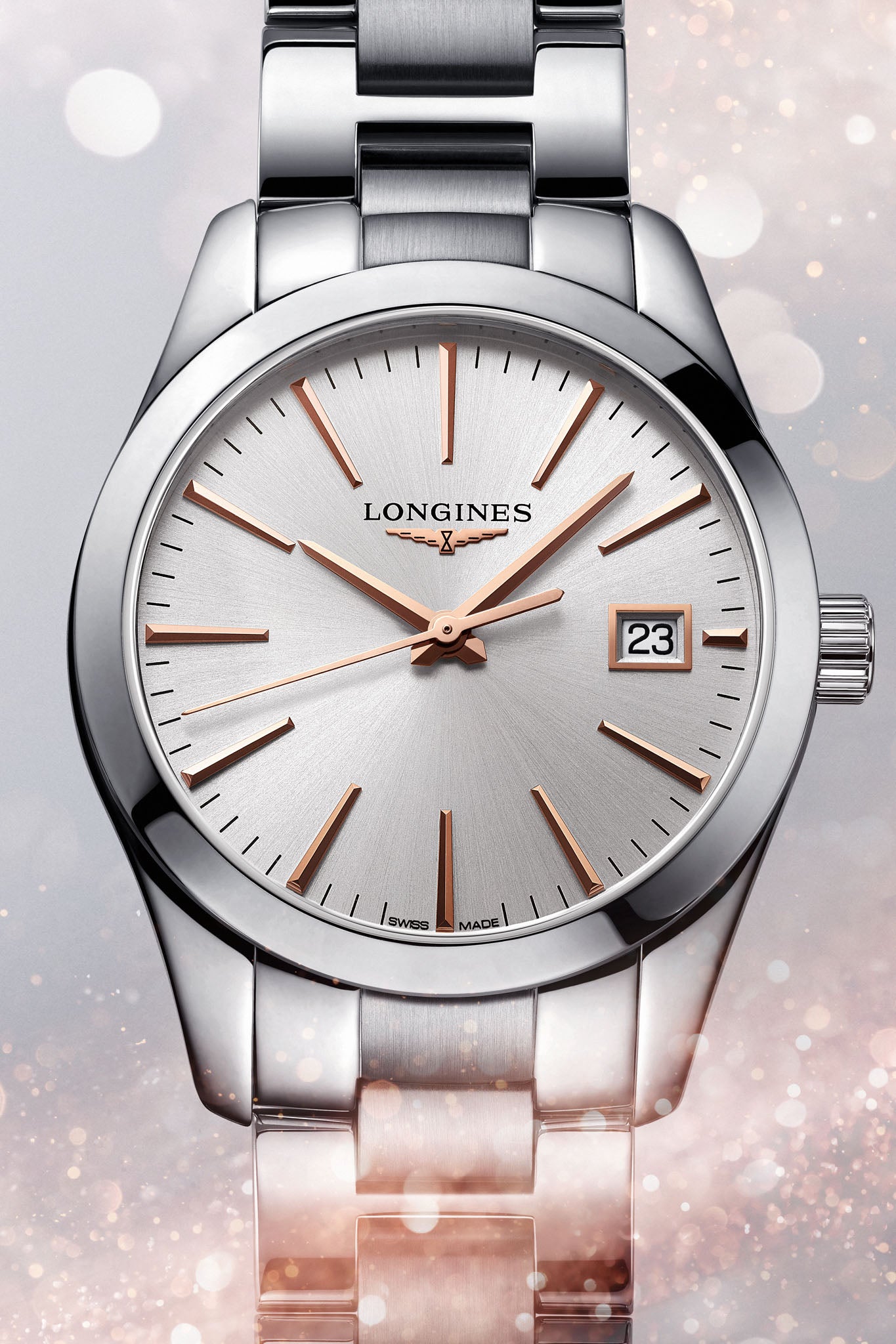 Longines Conquest Classic silver naisten rannekello Default Title