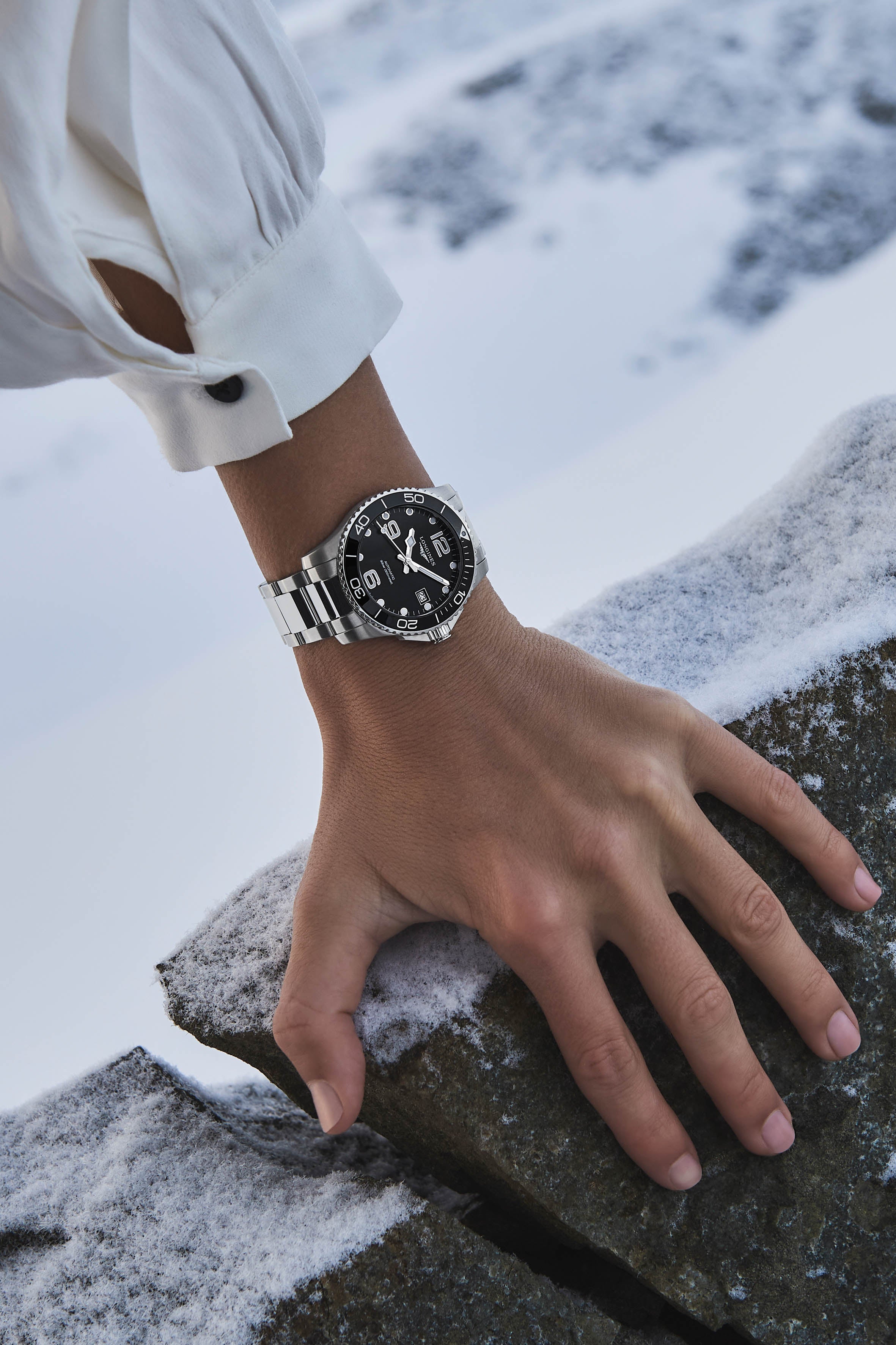 Longines Hydroconquest 39 ceramic rannekello Default Title