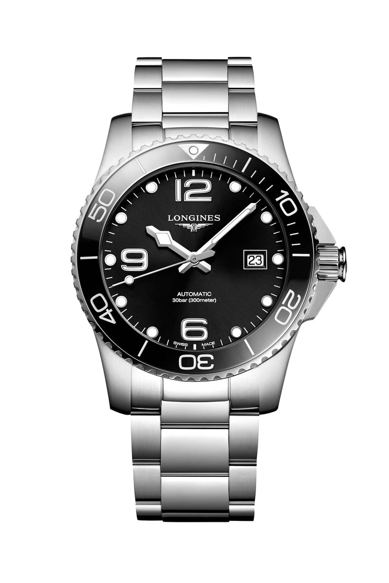 Longines Hydroconquest 41 ceramic miesten rannekello L3.781.4.56.6 tuotekuva