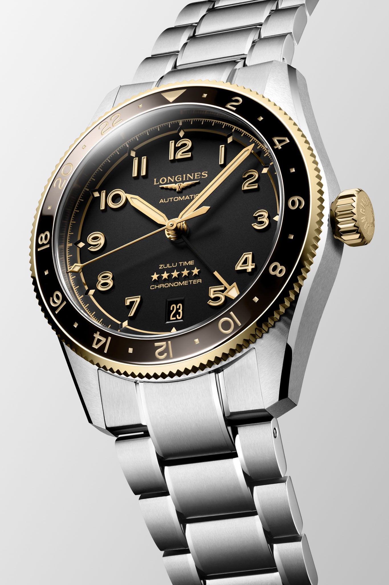 Longines Spirit 39 Zulu Time rannekello