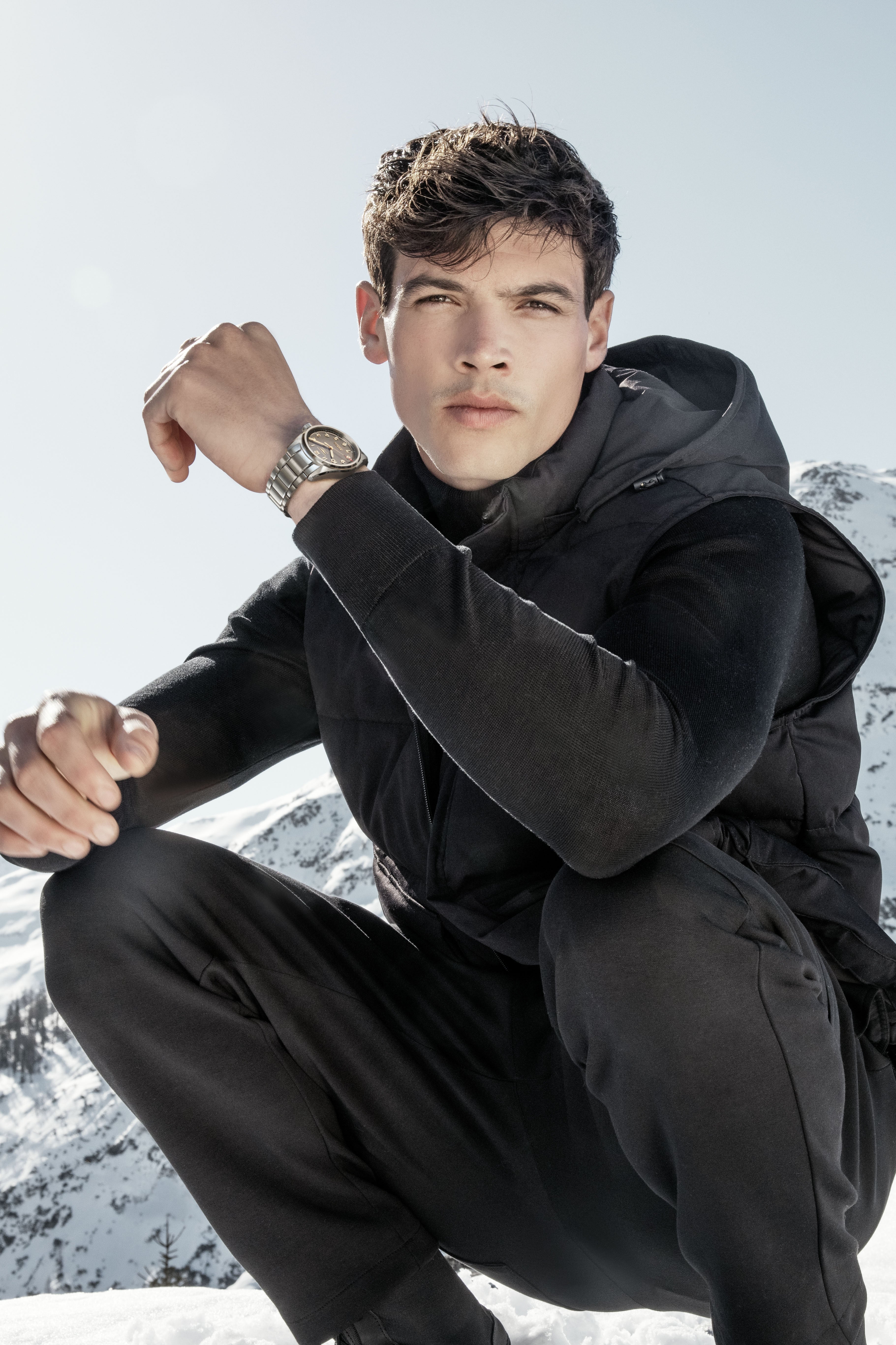 Longines Spirit Titanium miesten rannekello Default Title