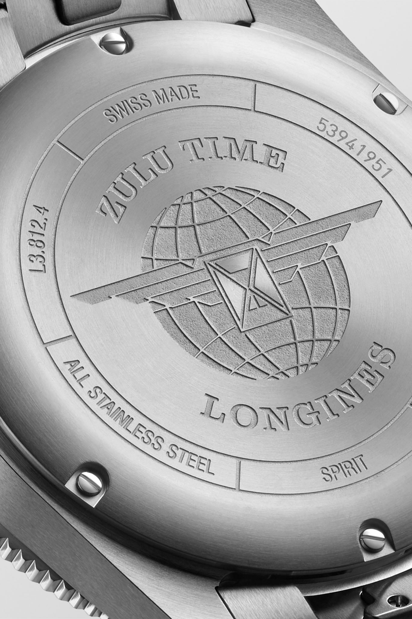 Longines Spirit Zulu Time miesten rannekello Default Title