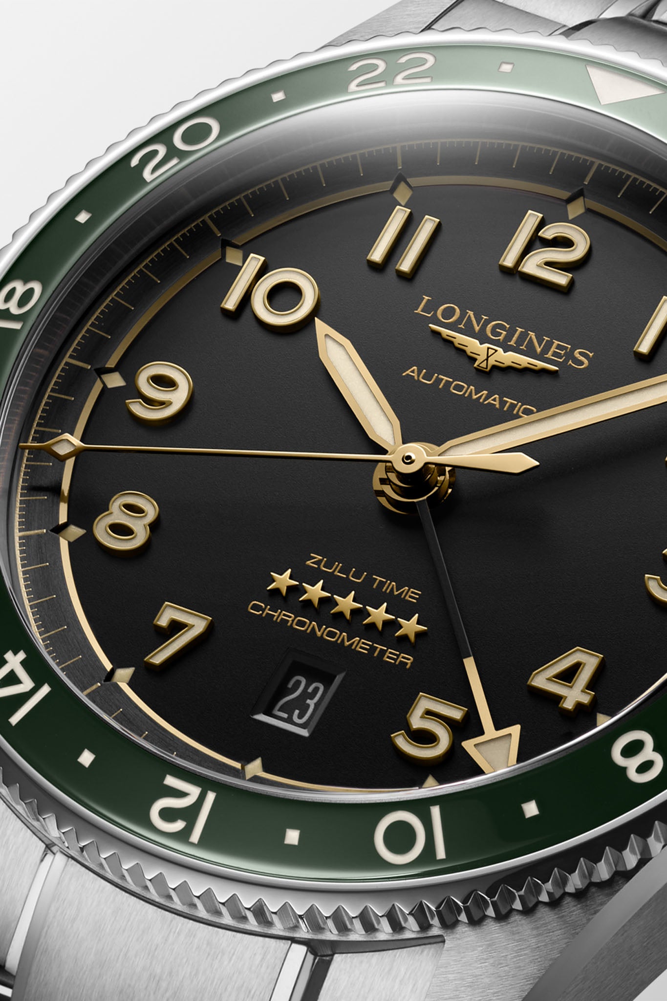 Longines Spirit Zulu Time miesten rannekello Default Title