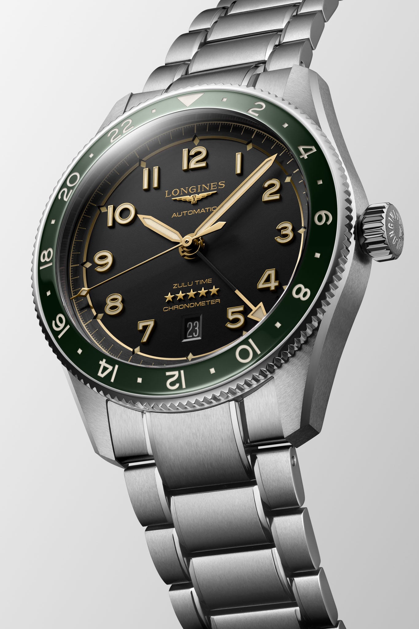 Longines Spirit Zulu Time miesten rannekello Default Title