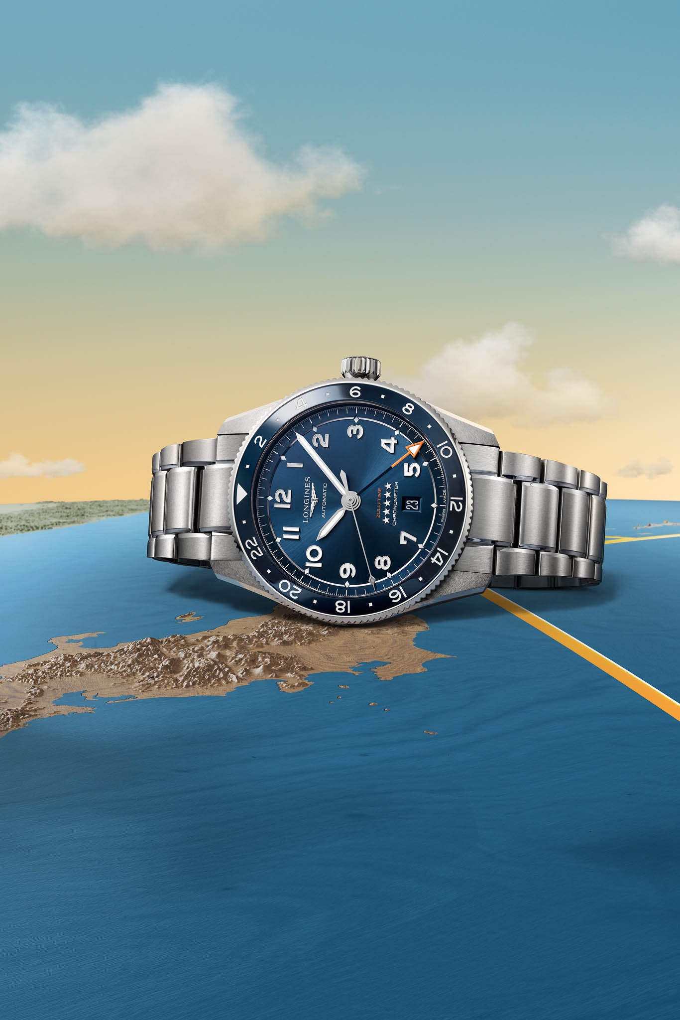Longines Spirit Zulu miesten rannekello Default Title