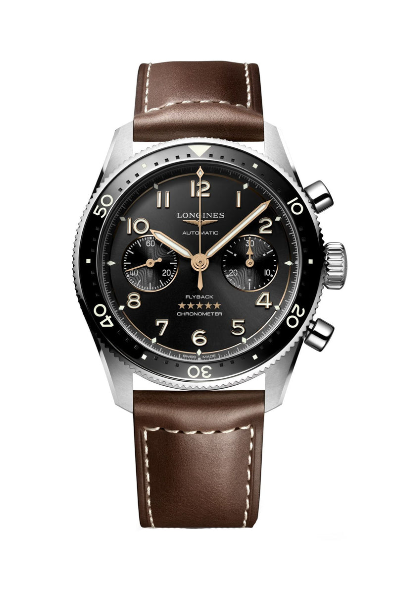 Longines Spirit Flyback Chrono rannekello L3.821.4.53.2 tuotekuva