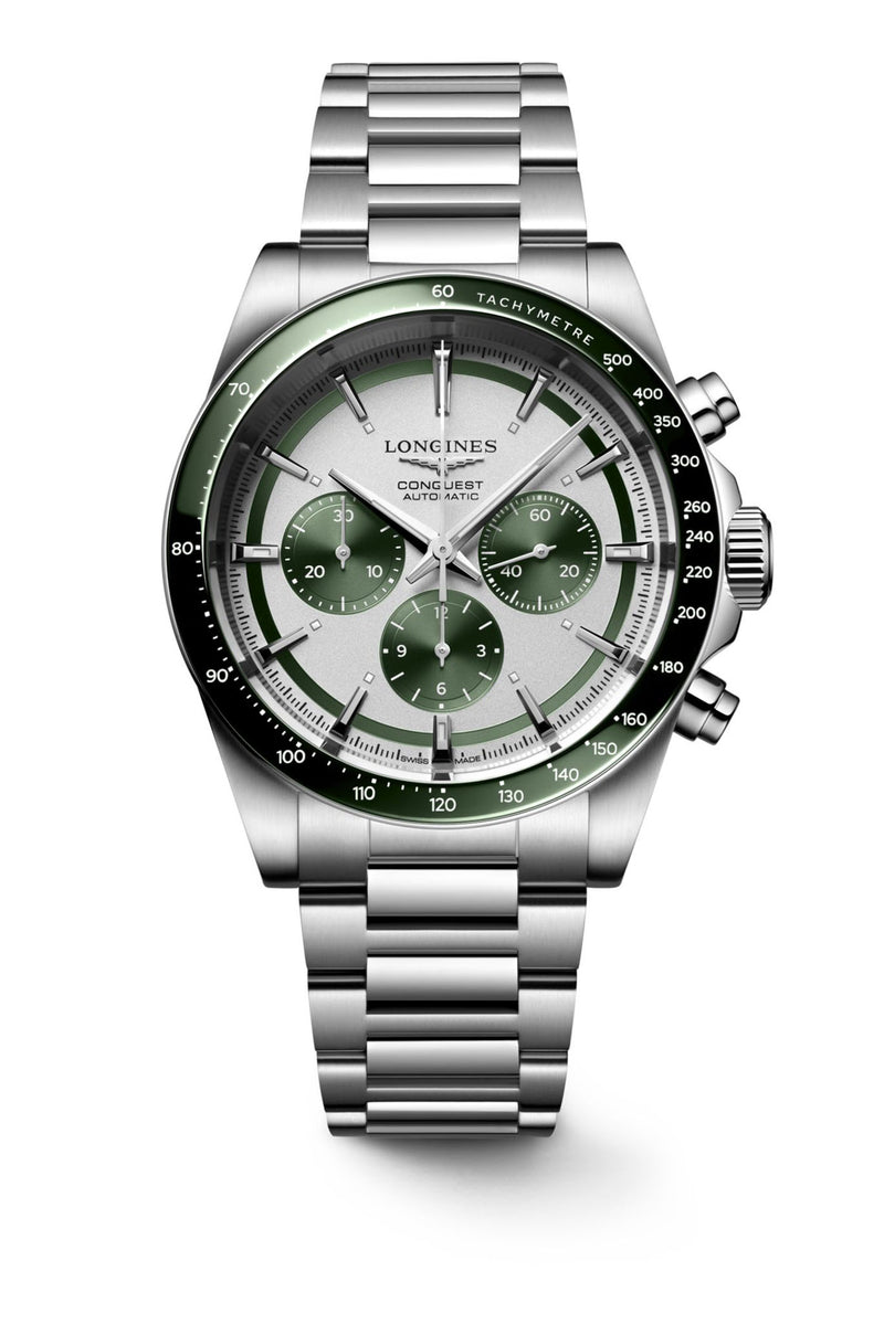 Longines Conquest Chronograph miesten rannekello L3.835.4.02.6 tuotekuva