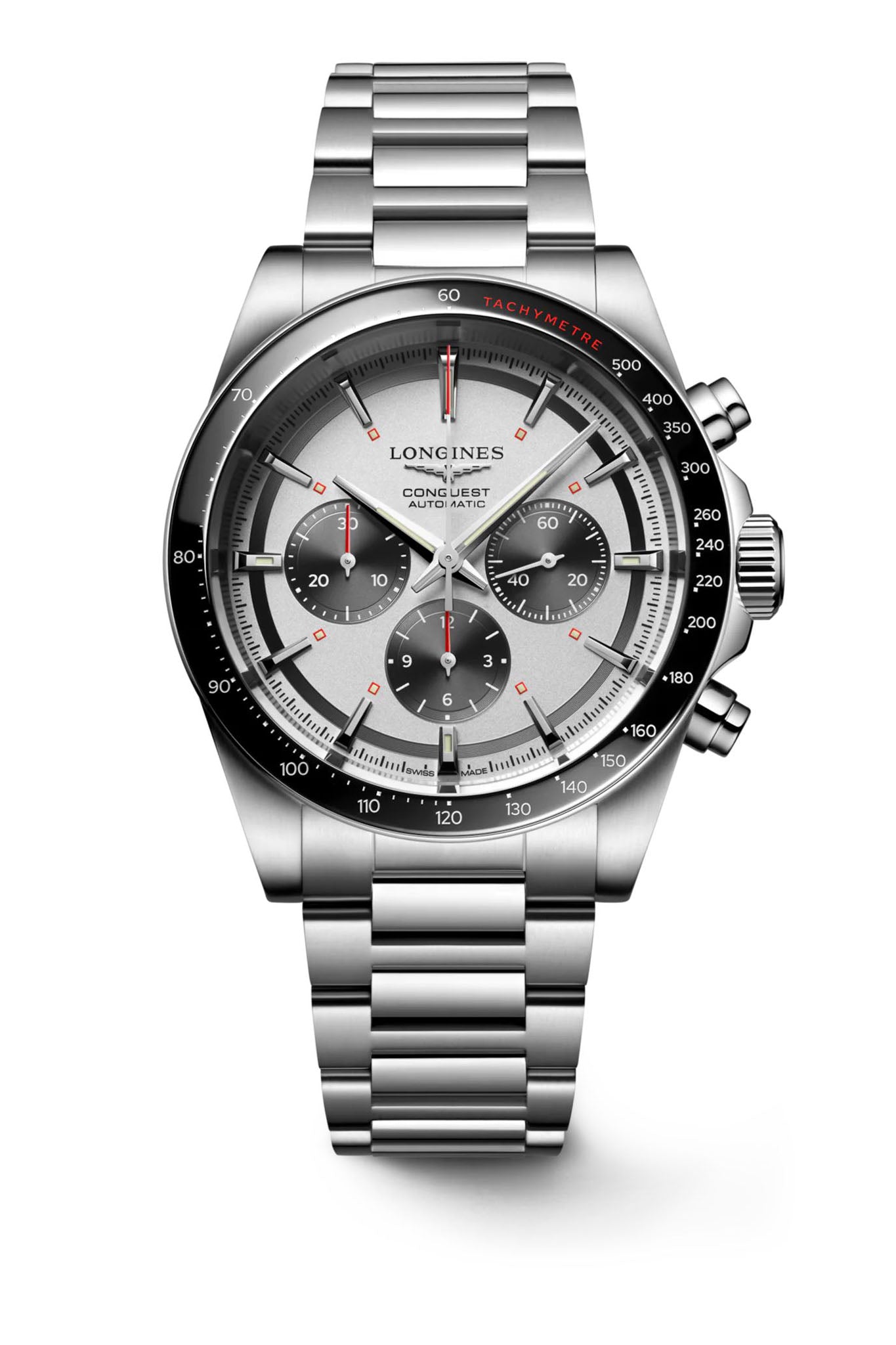 Longines Conquest Chronograph rannekello