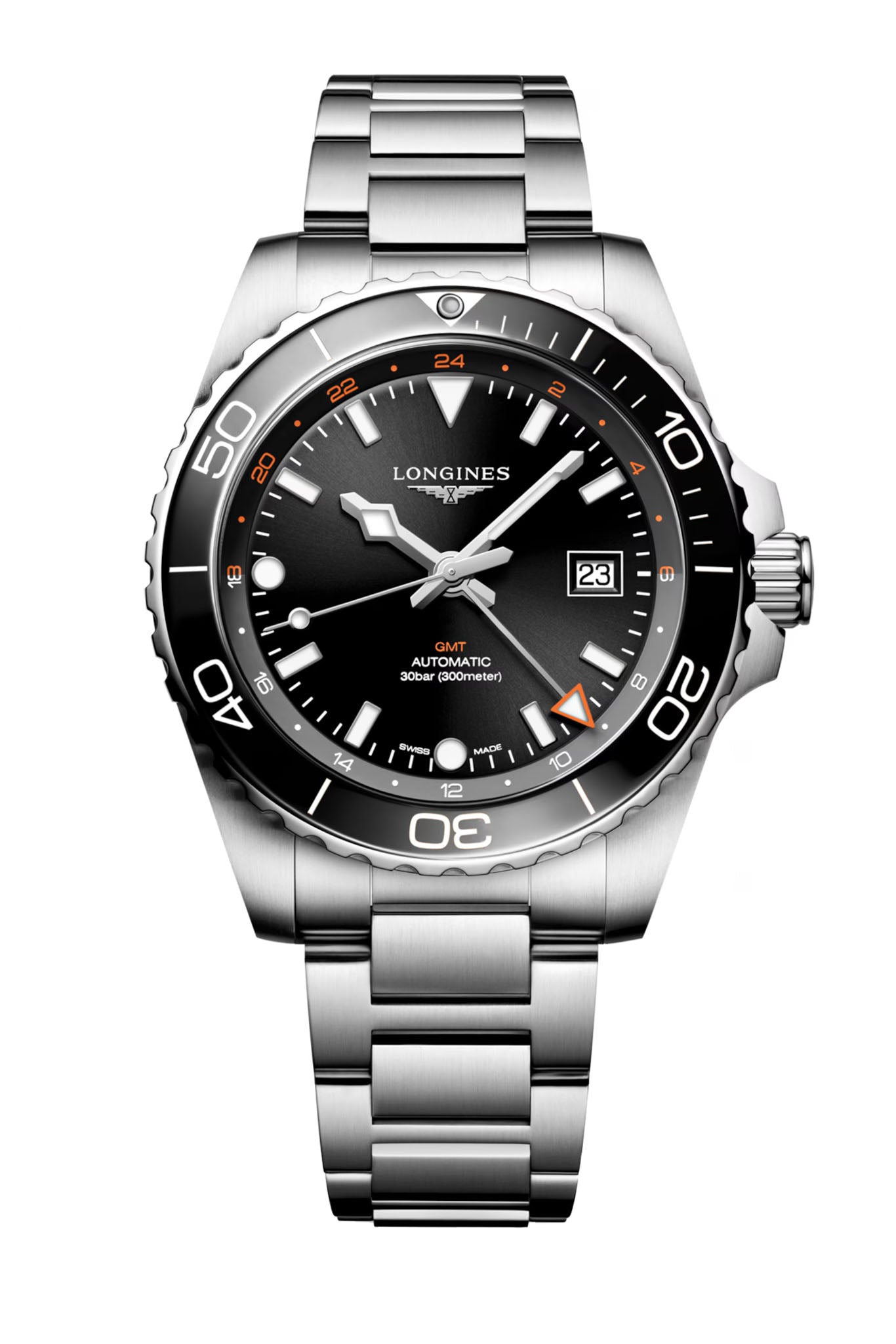 Longines Hydroconquest GMT 43 rannekello