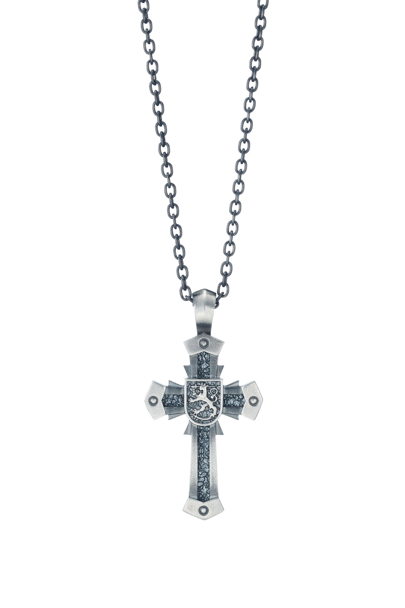 Lumoava 1917 risti kaulakoru 50cm