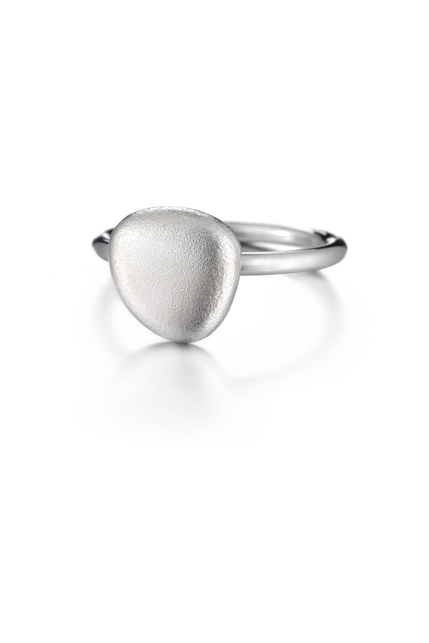 Lumoava Luoto hopeinen sormus 15,5