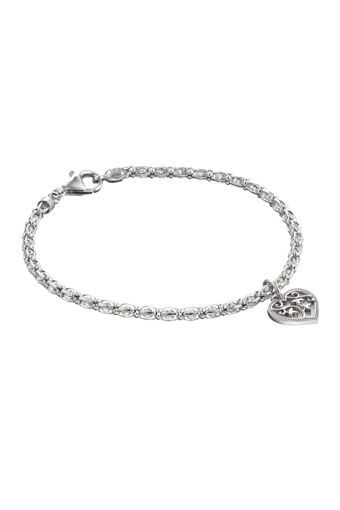 Lumoava Hento rannekoru zirkonioilla 18cm