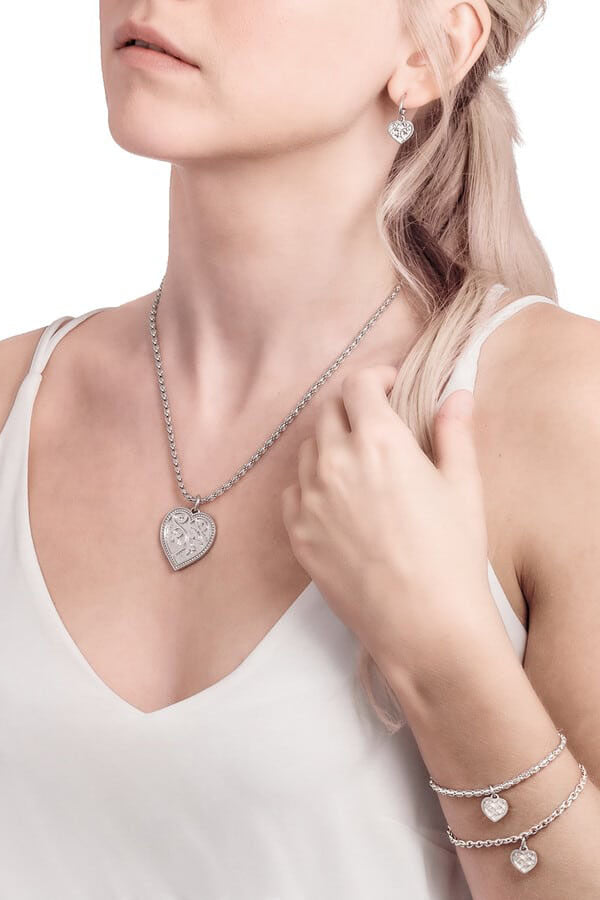 Lumoava Hento rannekoru zirkonioilla 18cm