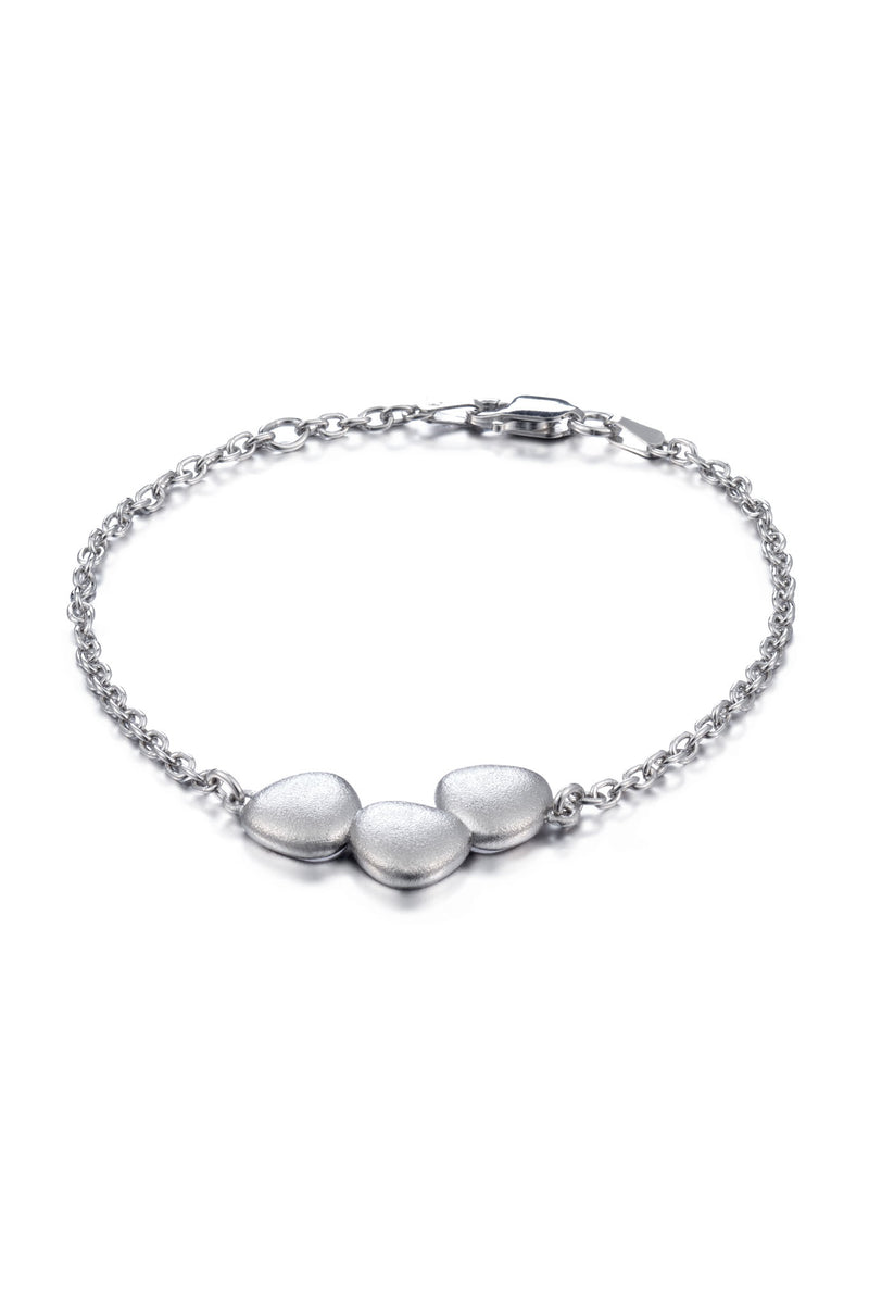 Lumoava Luoto hopeinen rannekoru L53230700000 tuotekuva