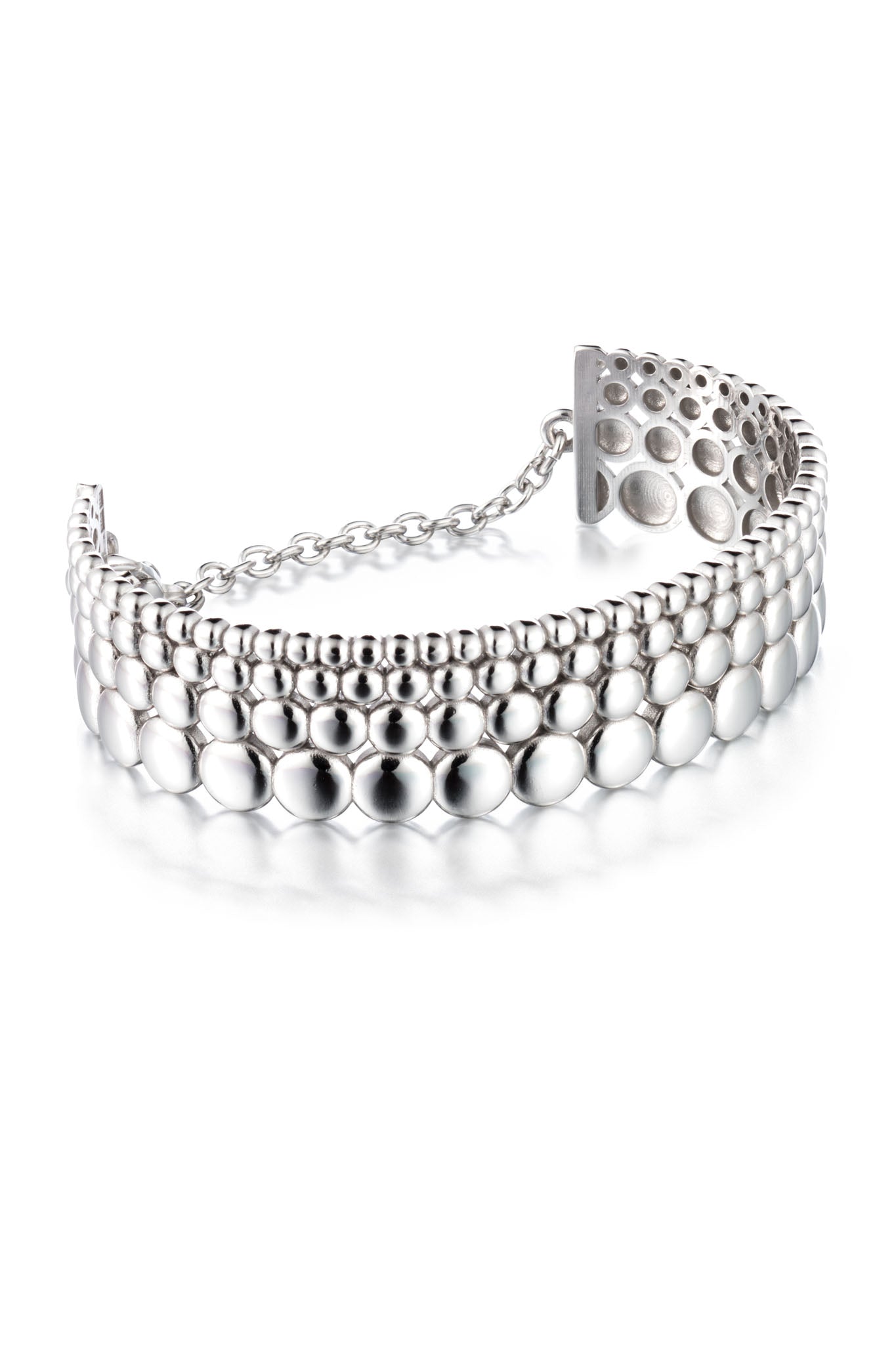 Lumoava Aika hopeinen rannekoru