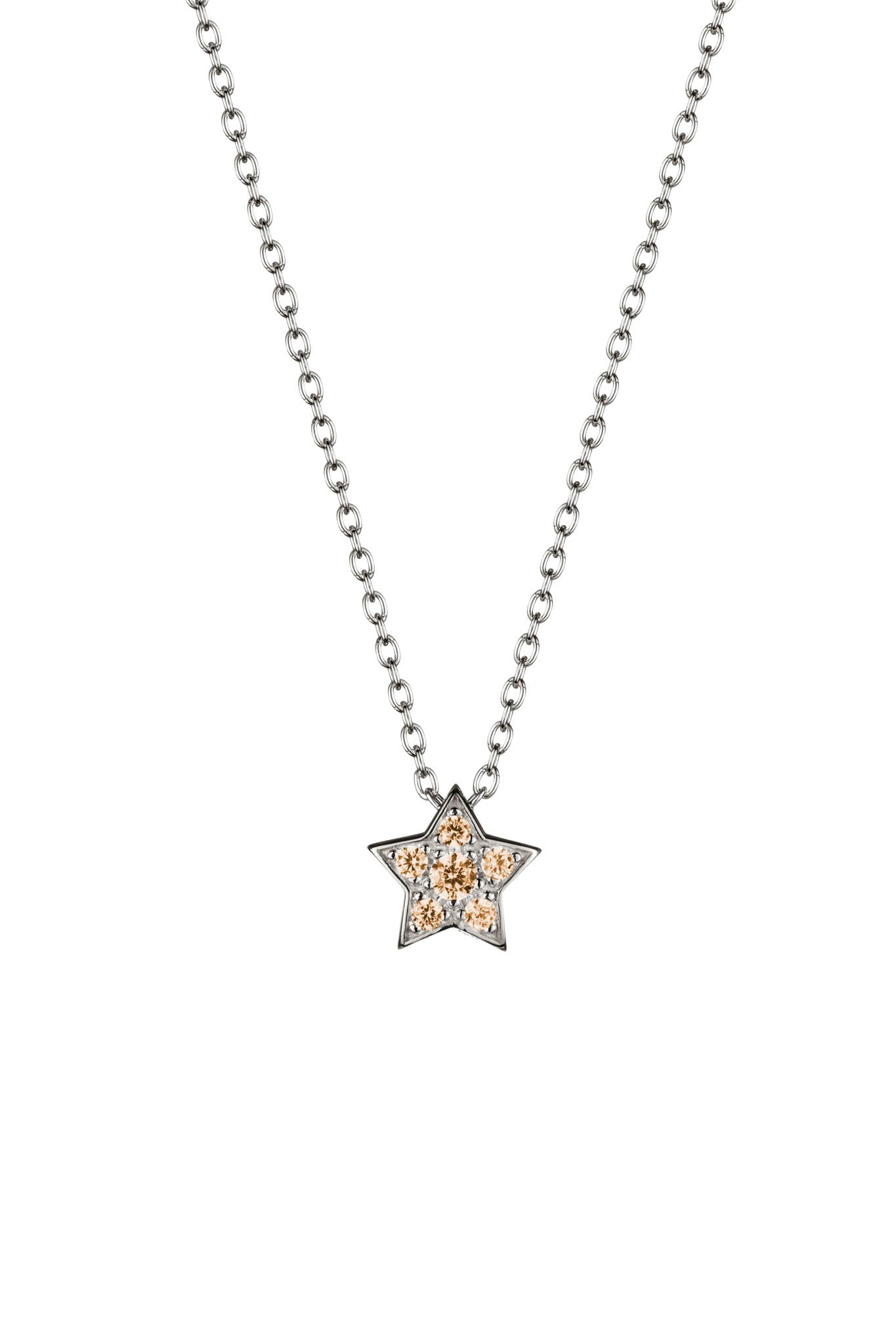 Lumoava Elämäntähti riipus Shampanja