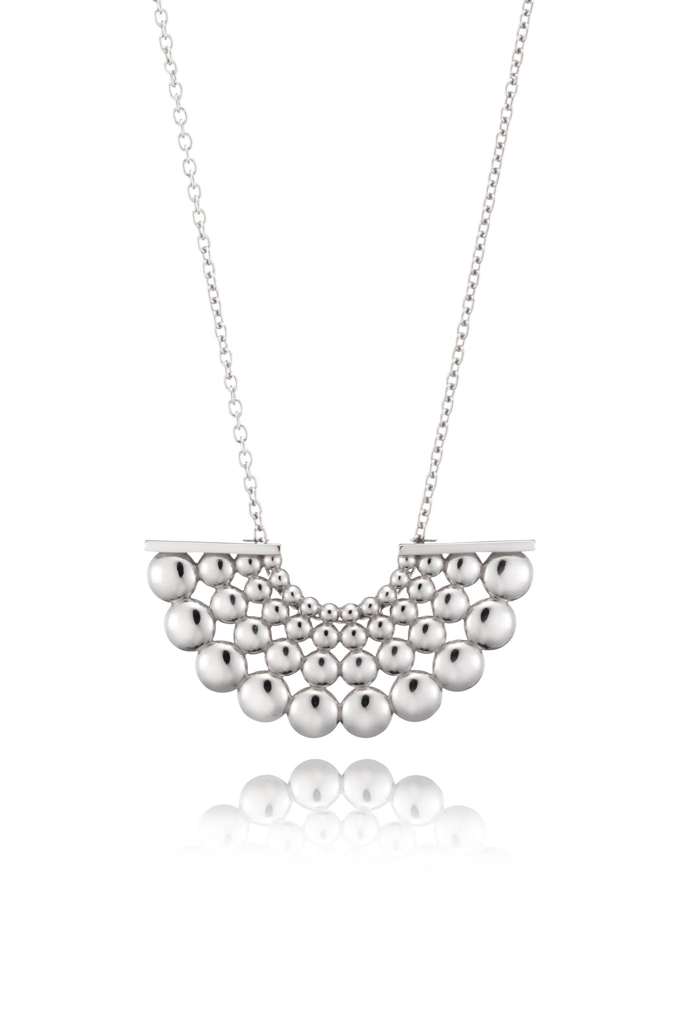 Lumoava Aika hopeinen kaulakoru