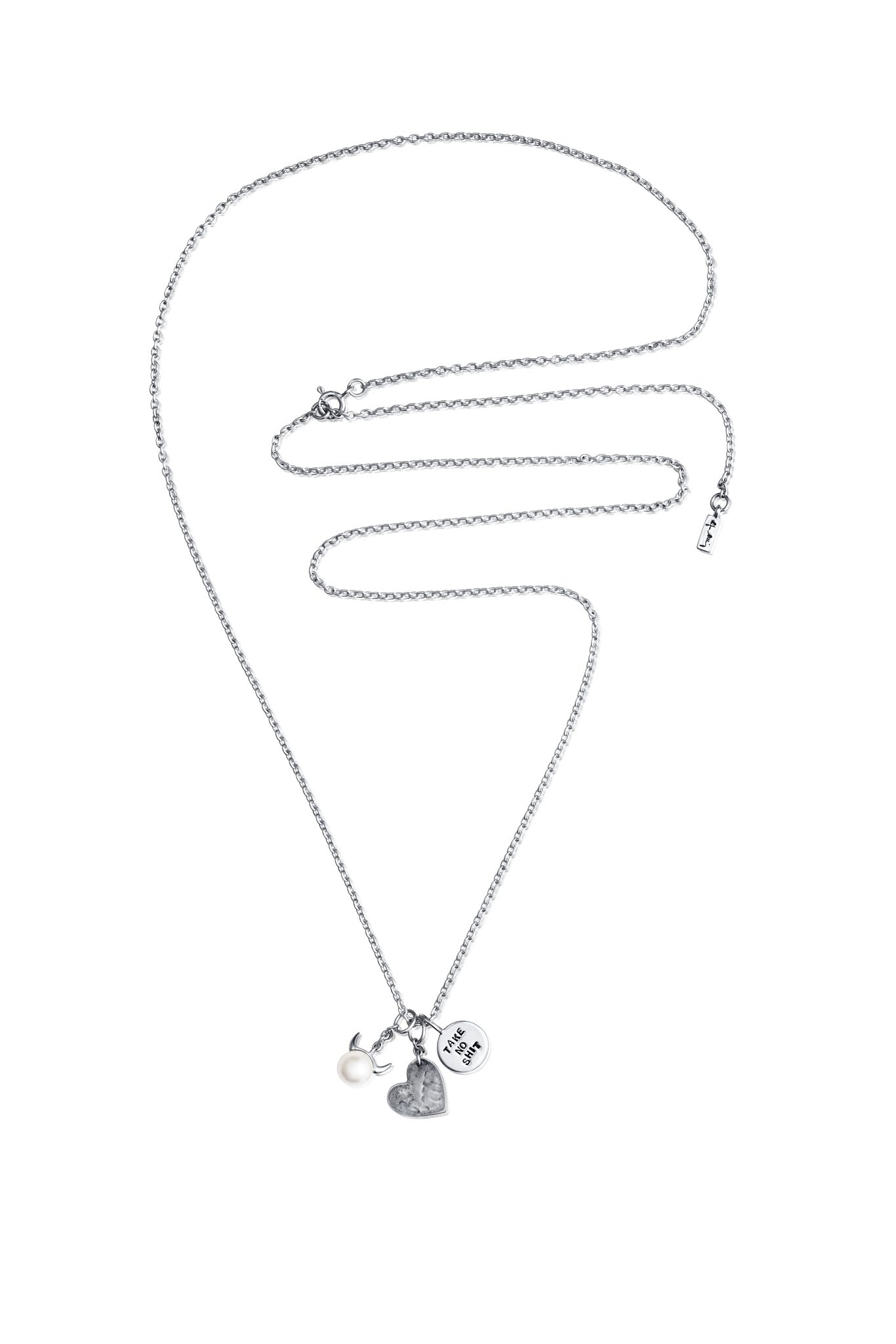 Efva Attling Life Hack Necklace hopeinen kaulakoru