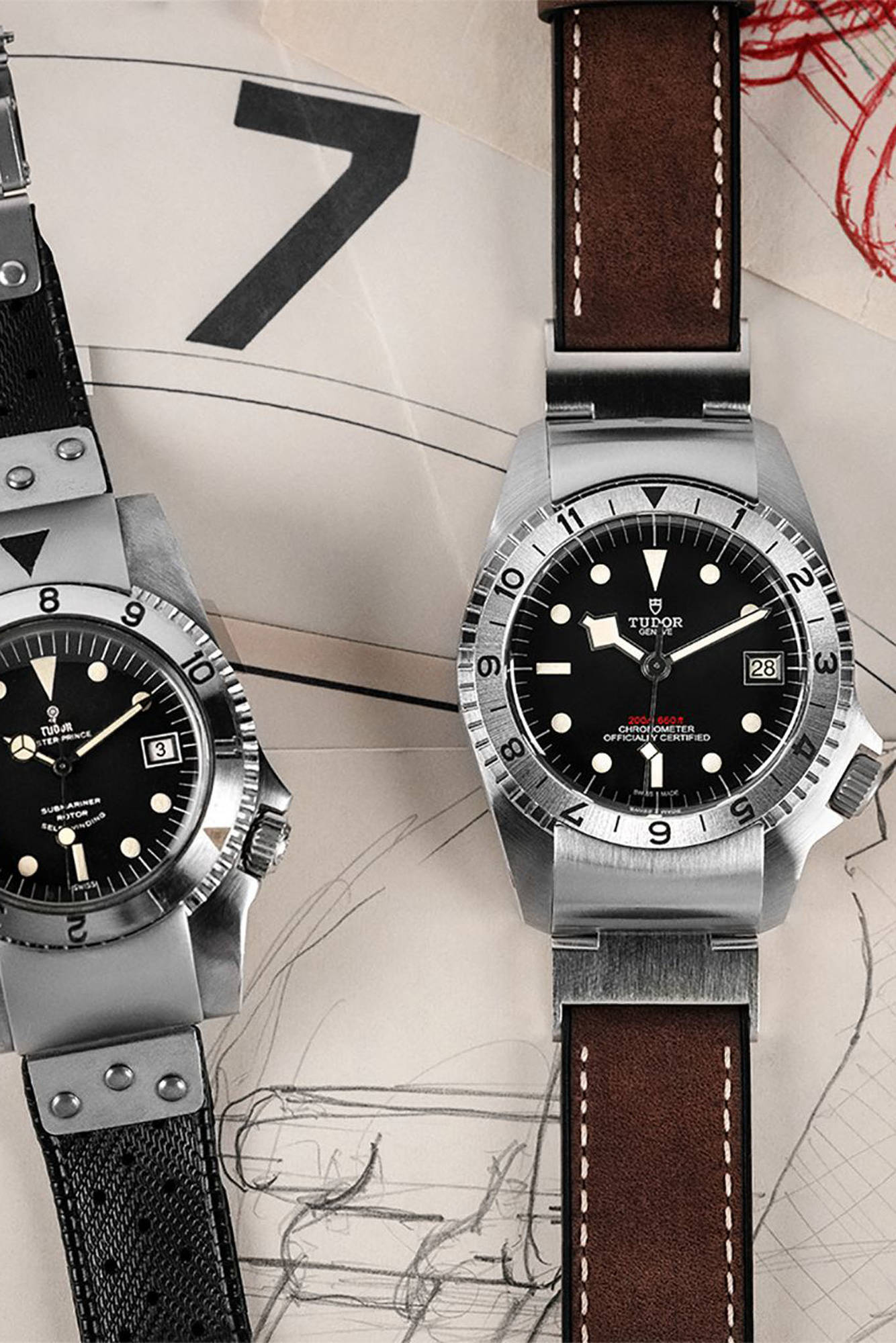 Tudor Black Bay P01 rannekello