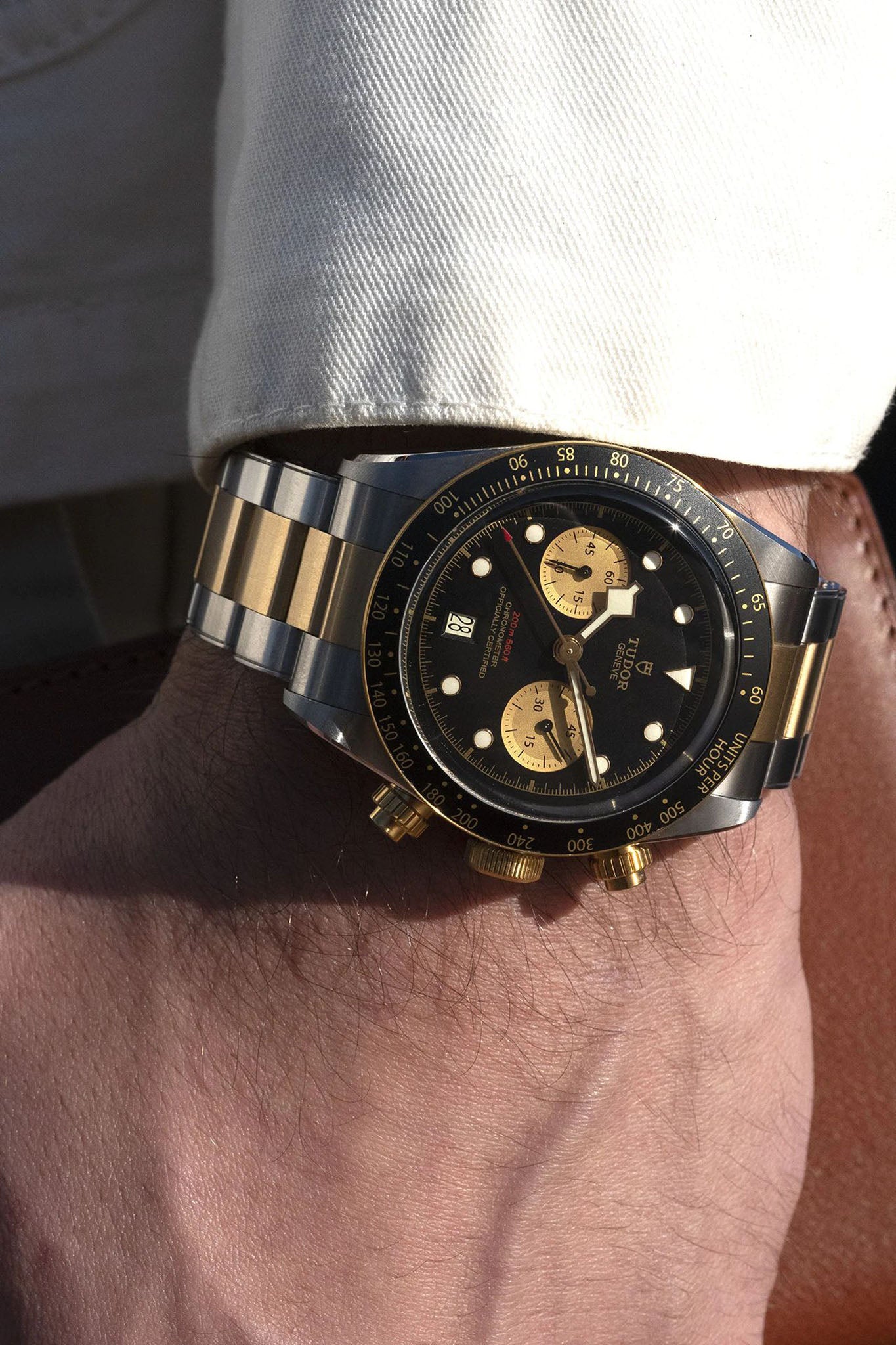 Tudor Black Bay Chrono S&G rannekello Default Title