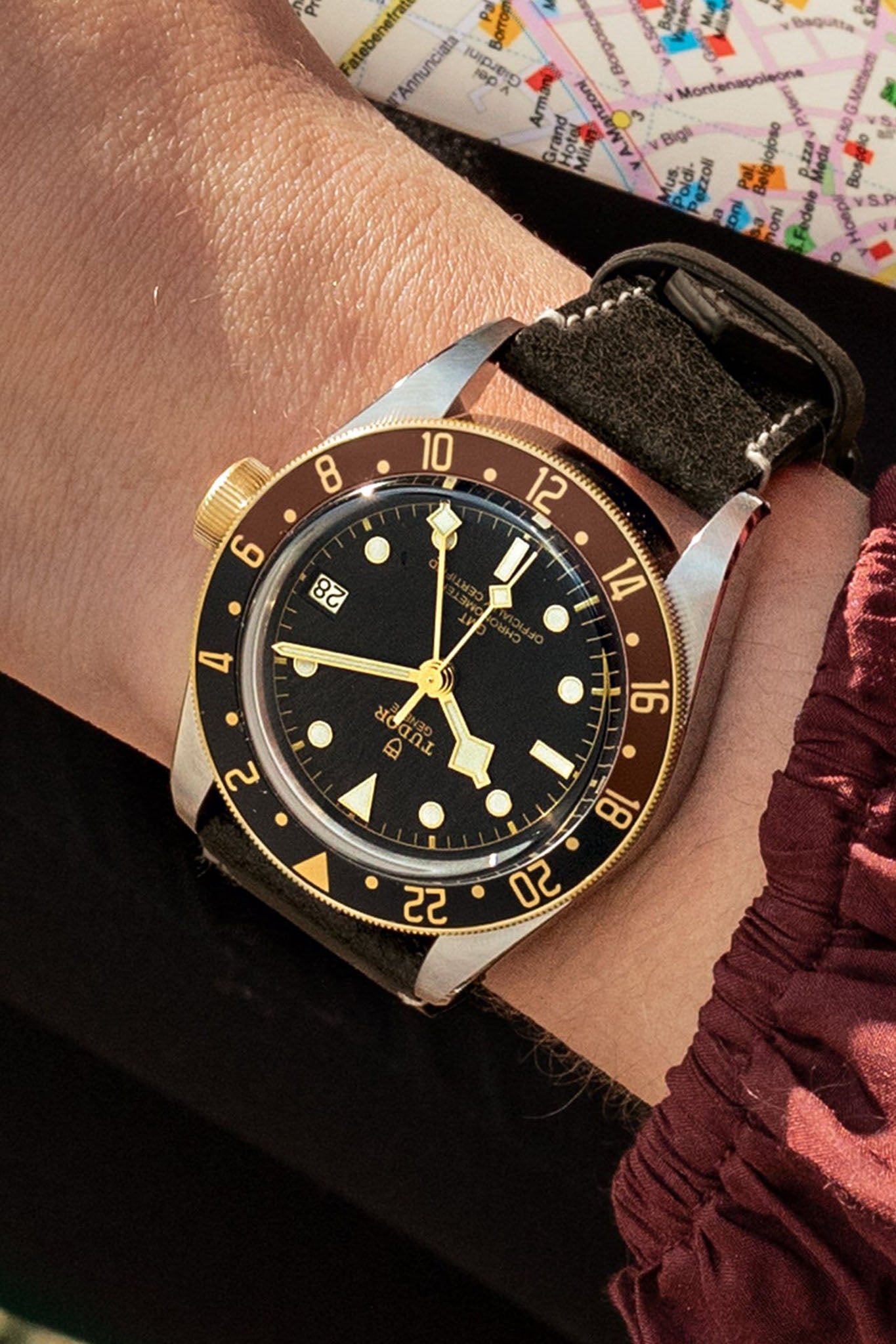 Tudor Black Bay GMT S&G rannekello Default Title